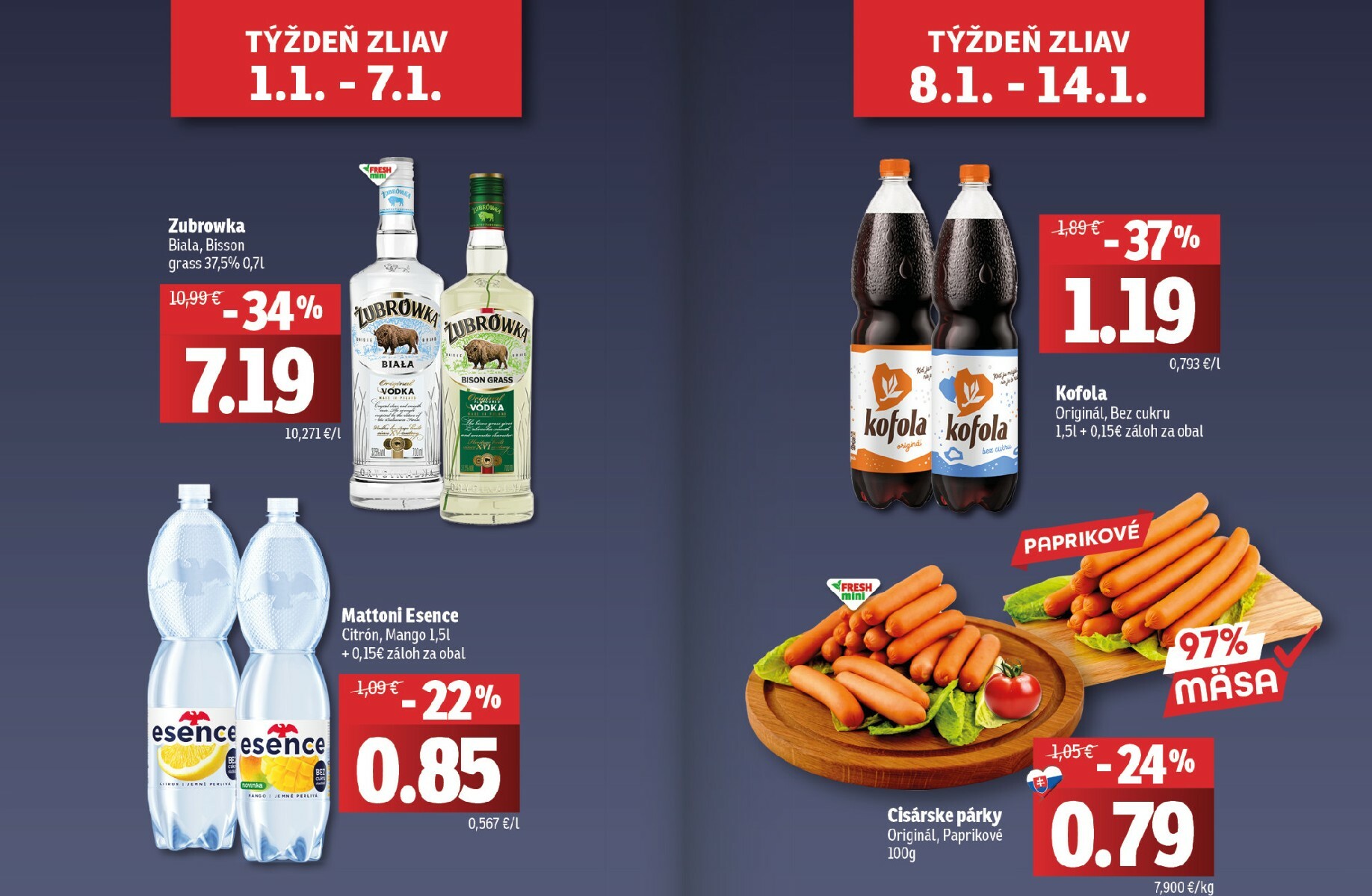 fresh - Leták Fresh - Východné Slovensko platný od 01.01. do 14.01. - page: 2