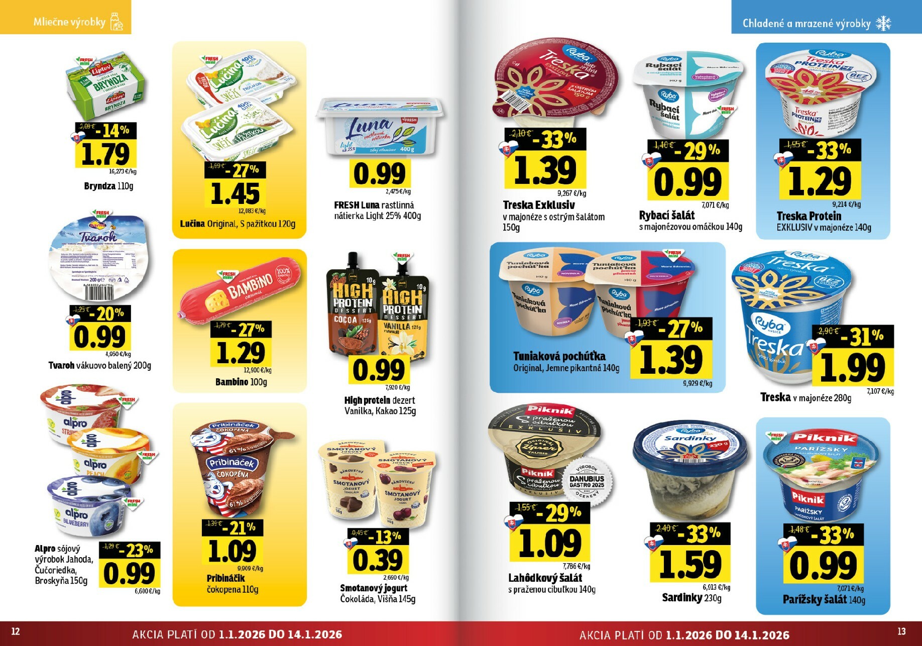 fresh - Leták Fresh - Východné Slovensko platný od 01.01. do 14.01. - page: 7