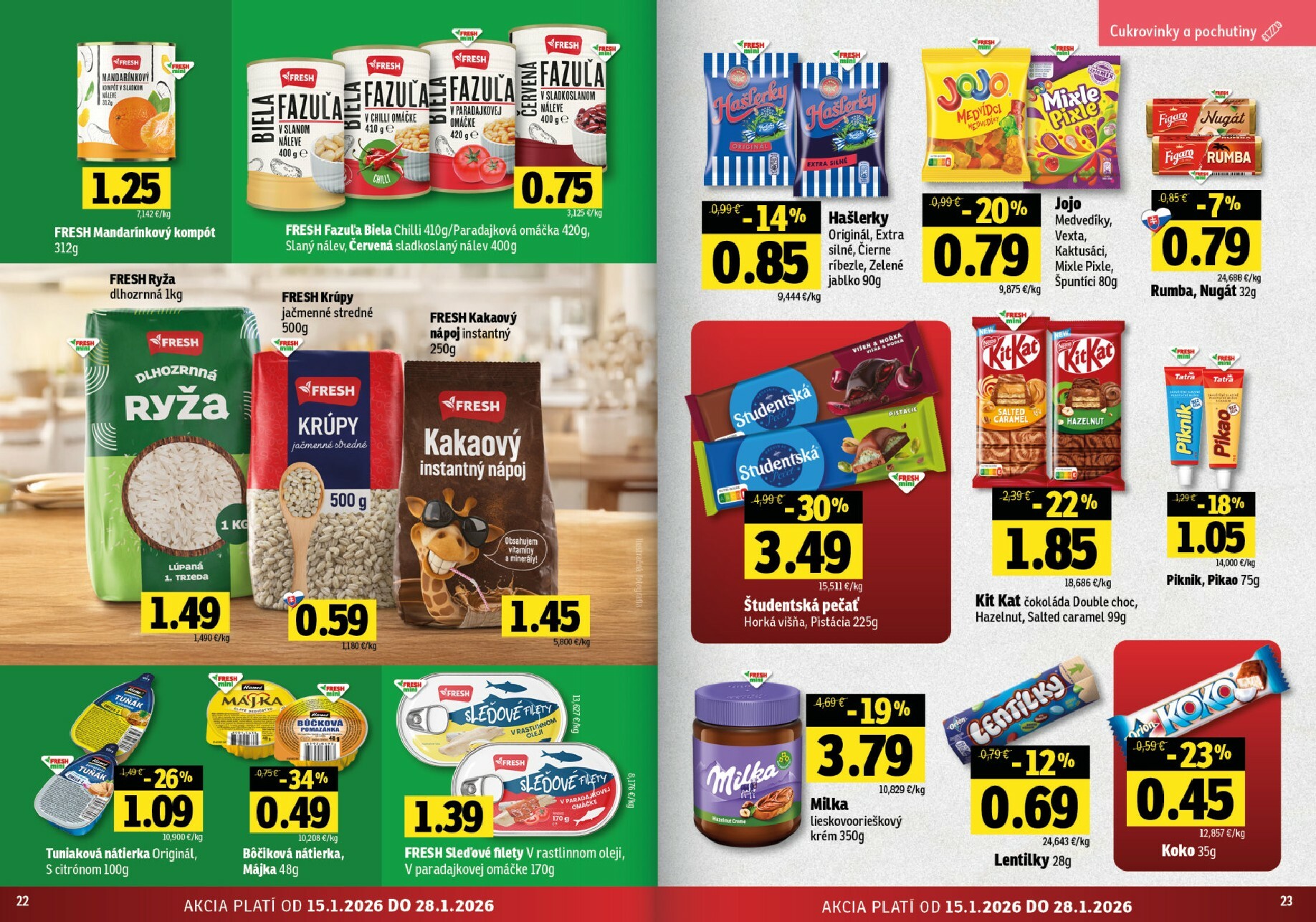 fresh - Leták Fresh - Východné Slovensko platný od 15.01. do 28.01. - page: 12