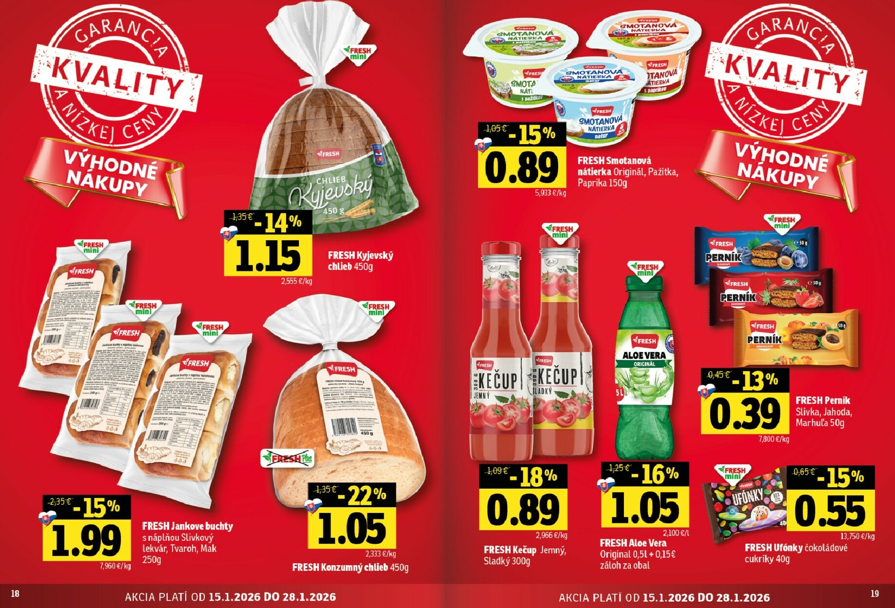 fresh - Leták Fresh - Východné Slovensko platný od 15.01. do 28.01. - page: 10