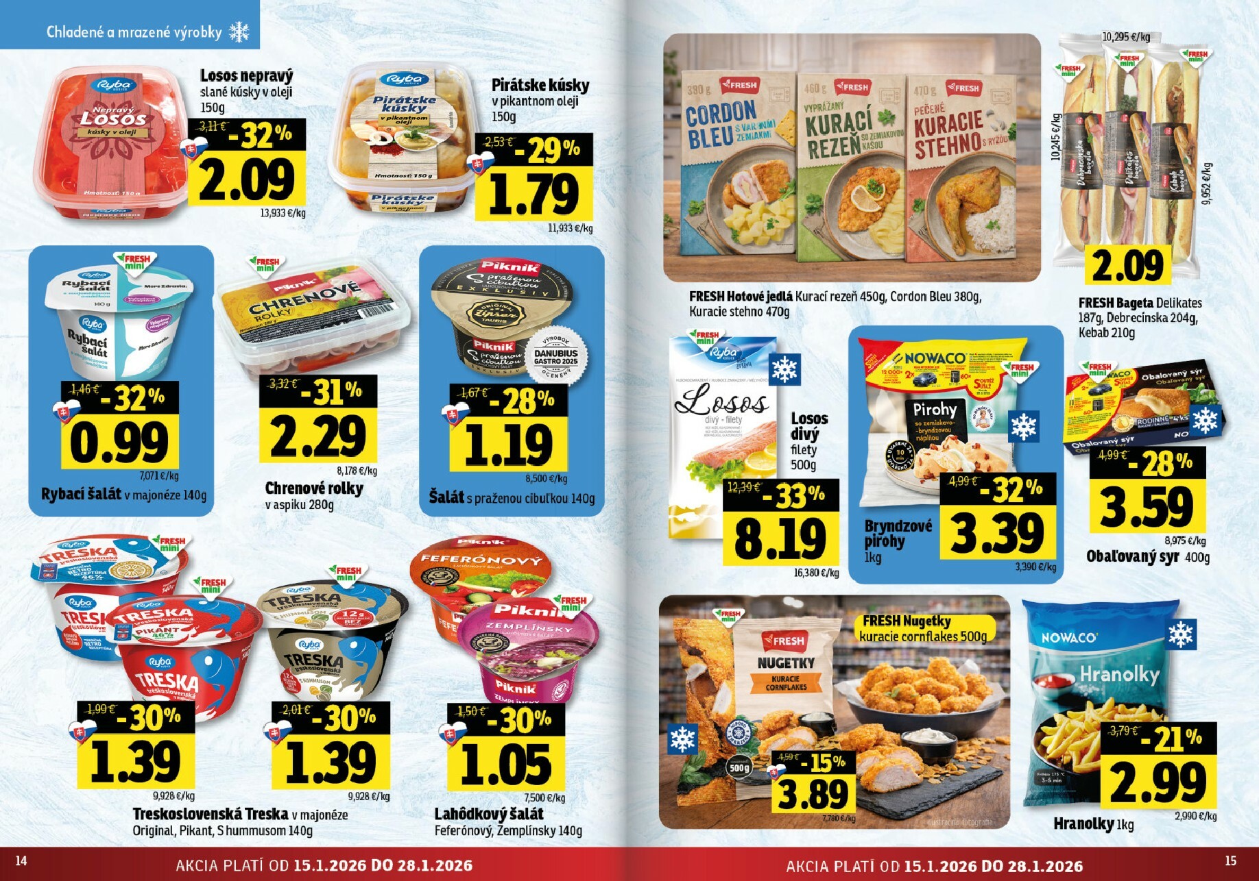 fresh - Leták Fresh - Východné Slovensko platný od 15.01. do 28.01. - page: 8