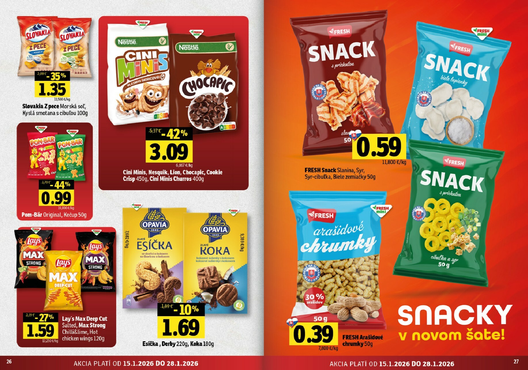 fresh - Leták Fresh - Východné Slovensko platný od 15.01. do 28.01. - page: 14