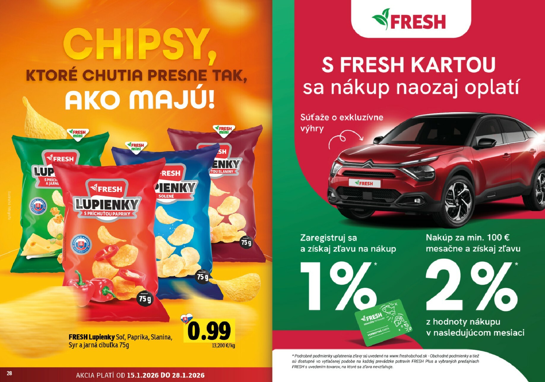 fresh - Leták Fresh - Východné Slovensko platný od 15.01. do 28.01. - page: 15