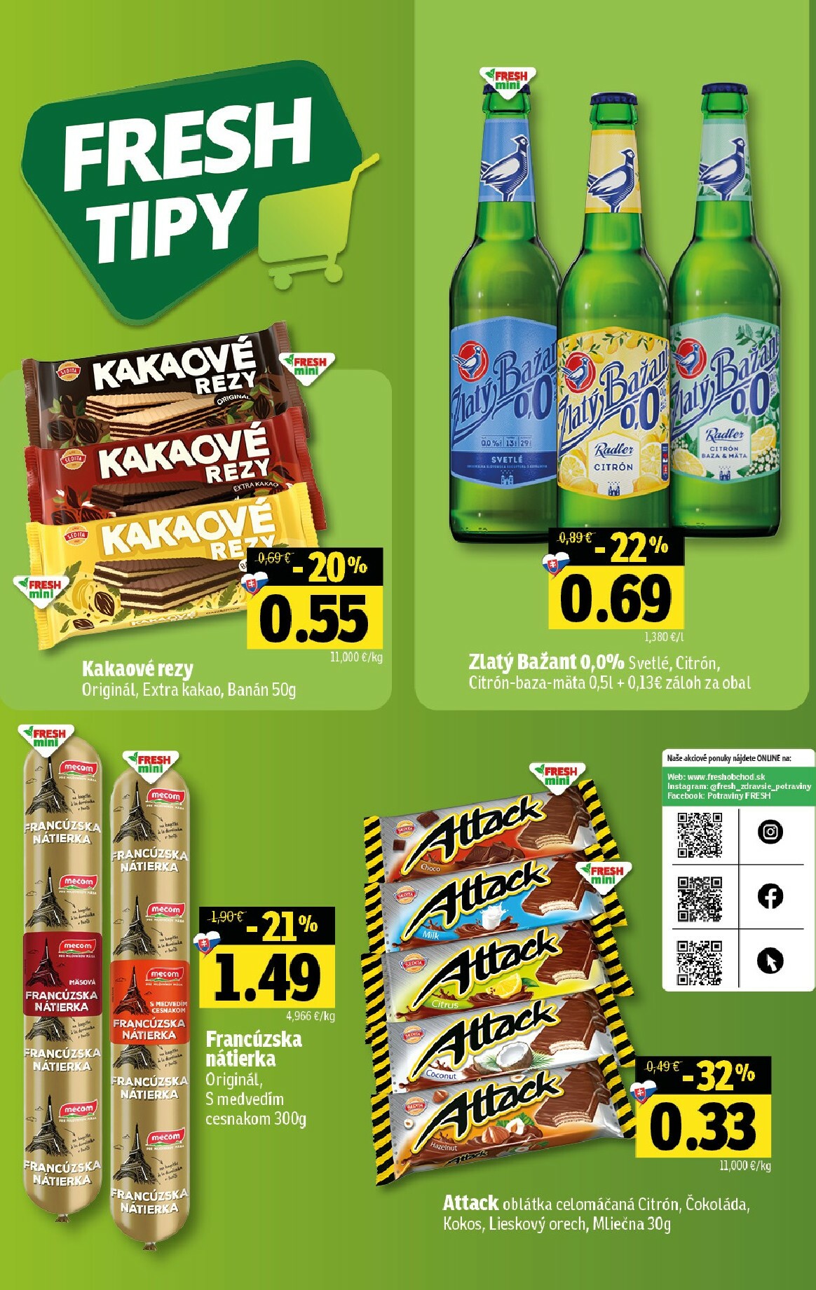 fresh - Leták Fresh - Východné Slovensko platný od 15.01. do 28.01. - page: 23