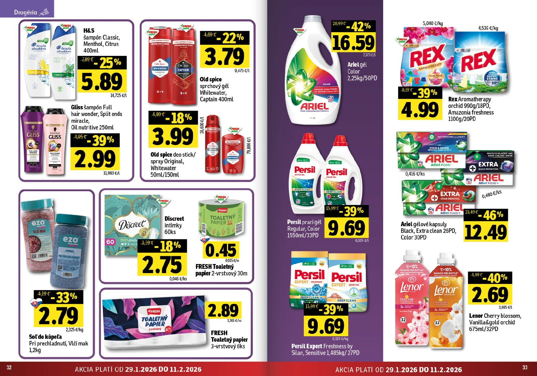 fresh - Leták Fresh - Stredné a západné Slovensko platný od 29.01. do 11.02. - page: 17