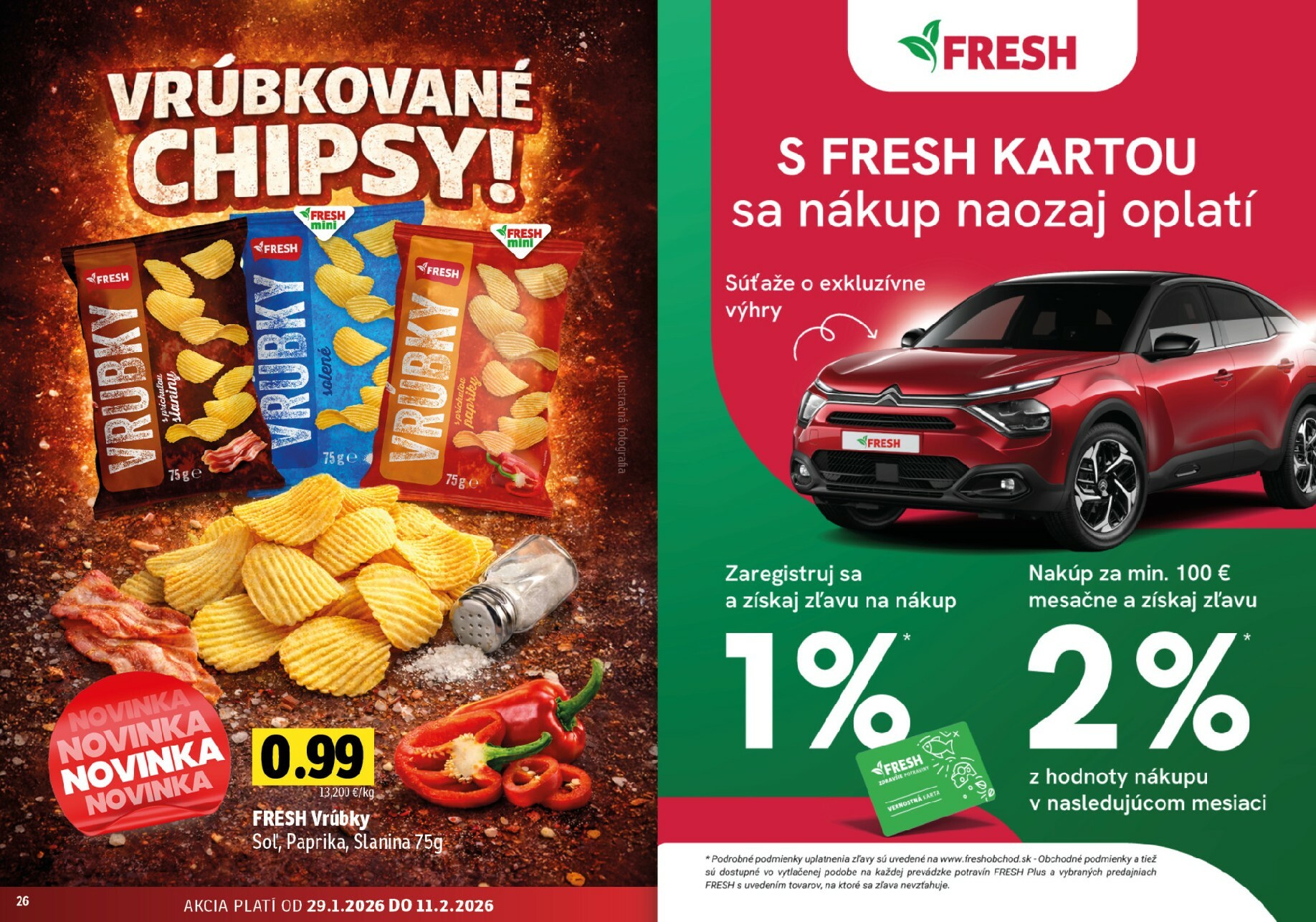 fresh - Leták Fresh - Stredné a západné Slovensko platný od 29.01. do 11.02. - page: 14