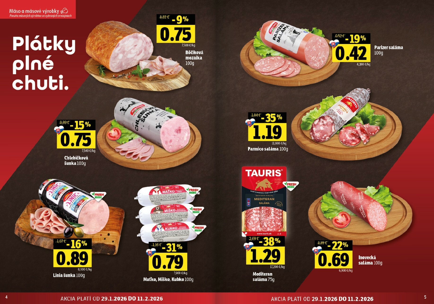 fresh - Leták Fresh - Stredné a západné Slovensko platný od 29.01. do 11.02. - page: 3