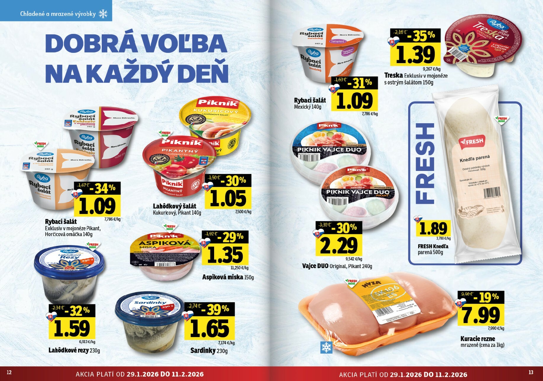 fresh - Leták Fresh - Východné Slovensko platný od 29.01. do 11.02. - page: 7