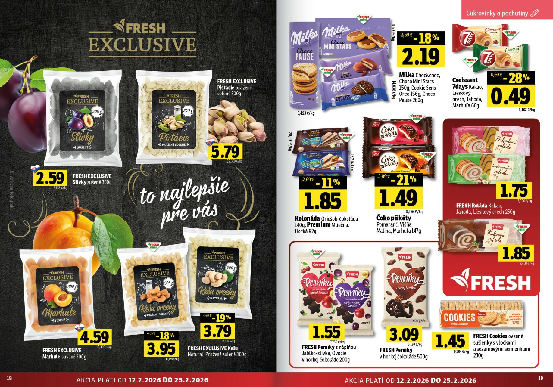 fresh - Leták Fresh - Stredné a západné Slovensko platný od 12.02.2026 do 25.02.2026 - page: 10