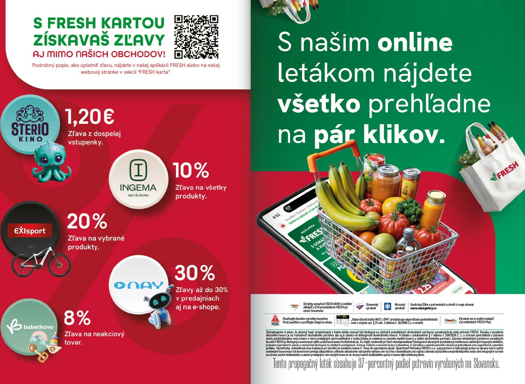 fresh - Leták Fresh - Stredné a západné Slovensko platný od 12.02.2026 do 25.02.2026 - page: 21