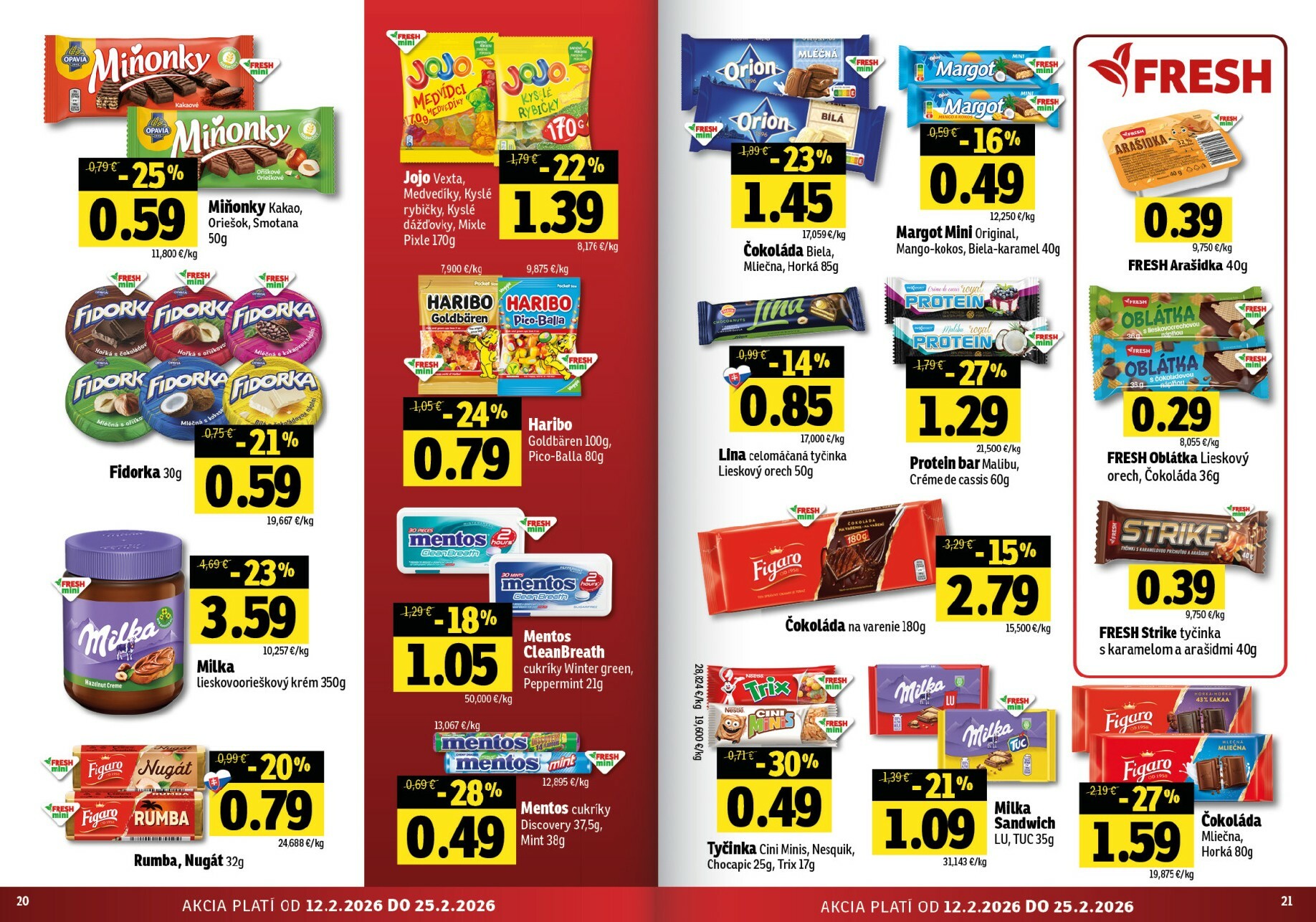 fresh - Leták Fresh - Stredné a západné Slovensko platný od 12.02.2026 do 25.02.2026 - page: 11