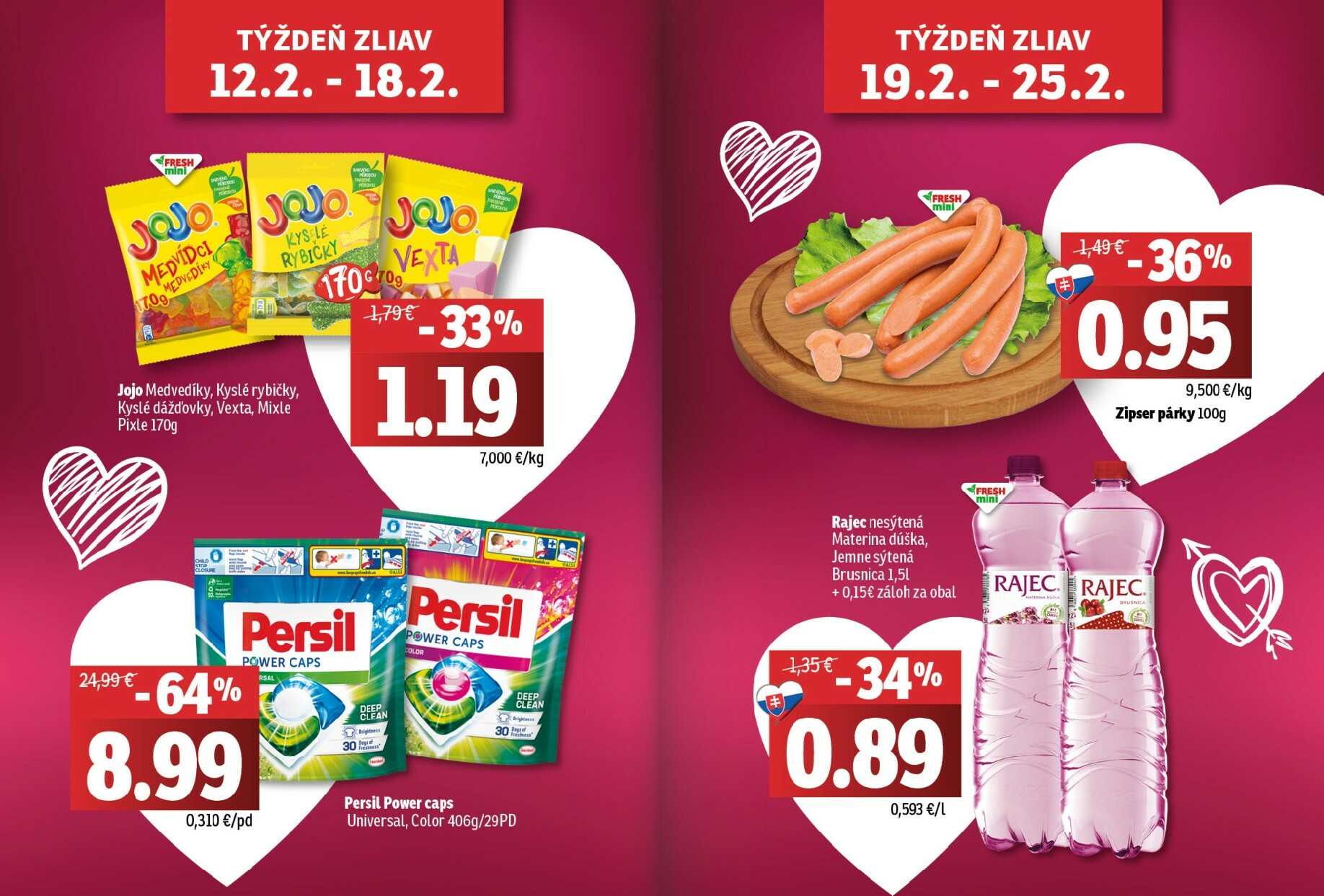 fresh - Leták Fresh - Stredné a západné Slovensko platný od 12.02.2026 do 25.02.2026 - page: 2