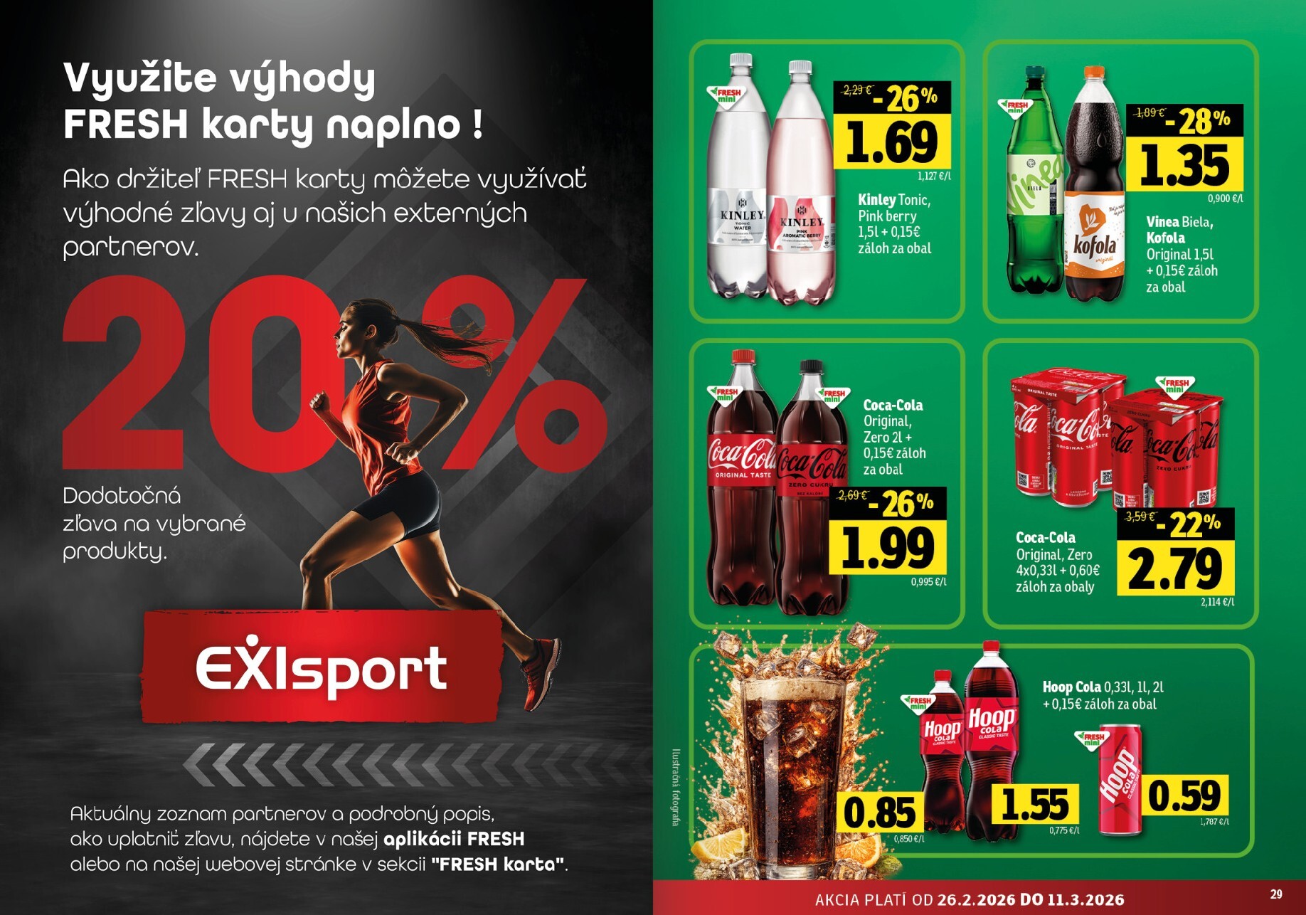 fresh - Leták Fresh - Stredné a západné Slovensko platný od 26.02.2026 do 11.03.2026 - page: 15