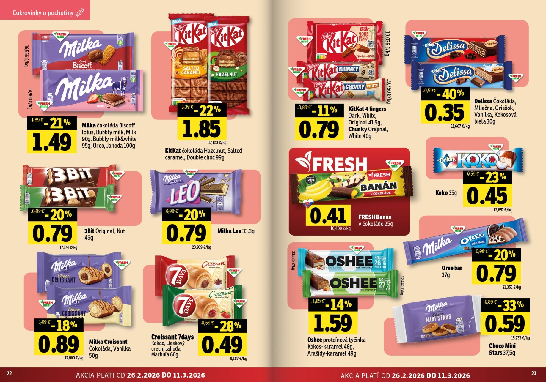 fresh - Leták Fresh - Stredné a západné Slovensko platný od 26.02.2026 do 11.03.2026 - page: 12