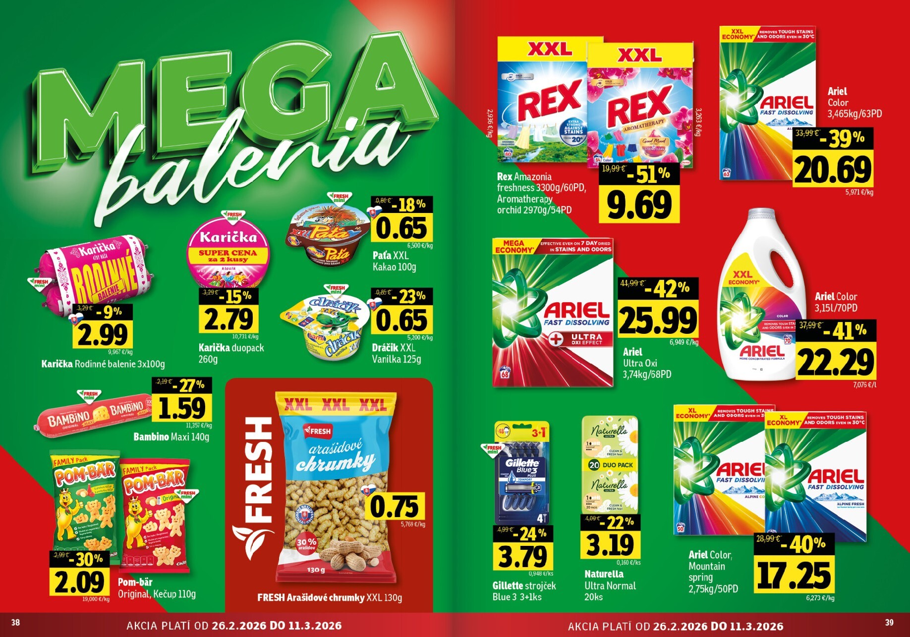 fresh - Leták Fresh - Stredné a západné Slovensko platný od 26.02.2026 do 11.03.2026 - page: 20