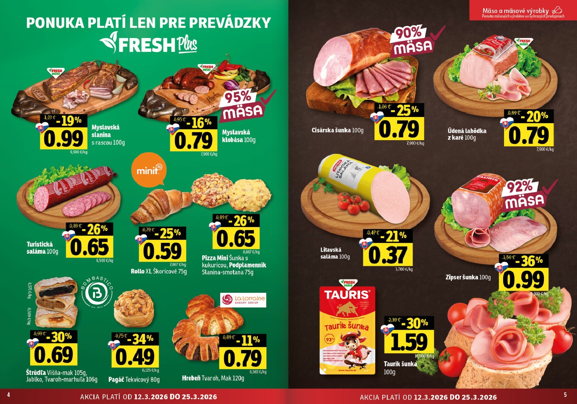 fresh - Leták Fresh - Východné Slovensko platný od 12.03.2026 do 25.03.2026 - page: 3