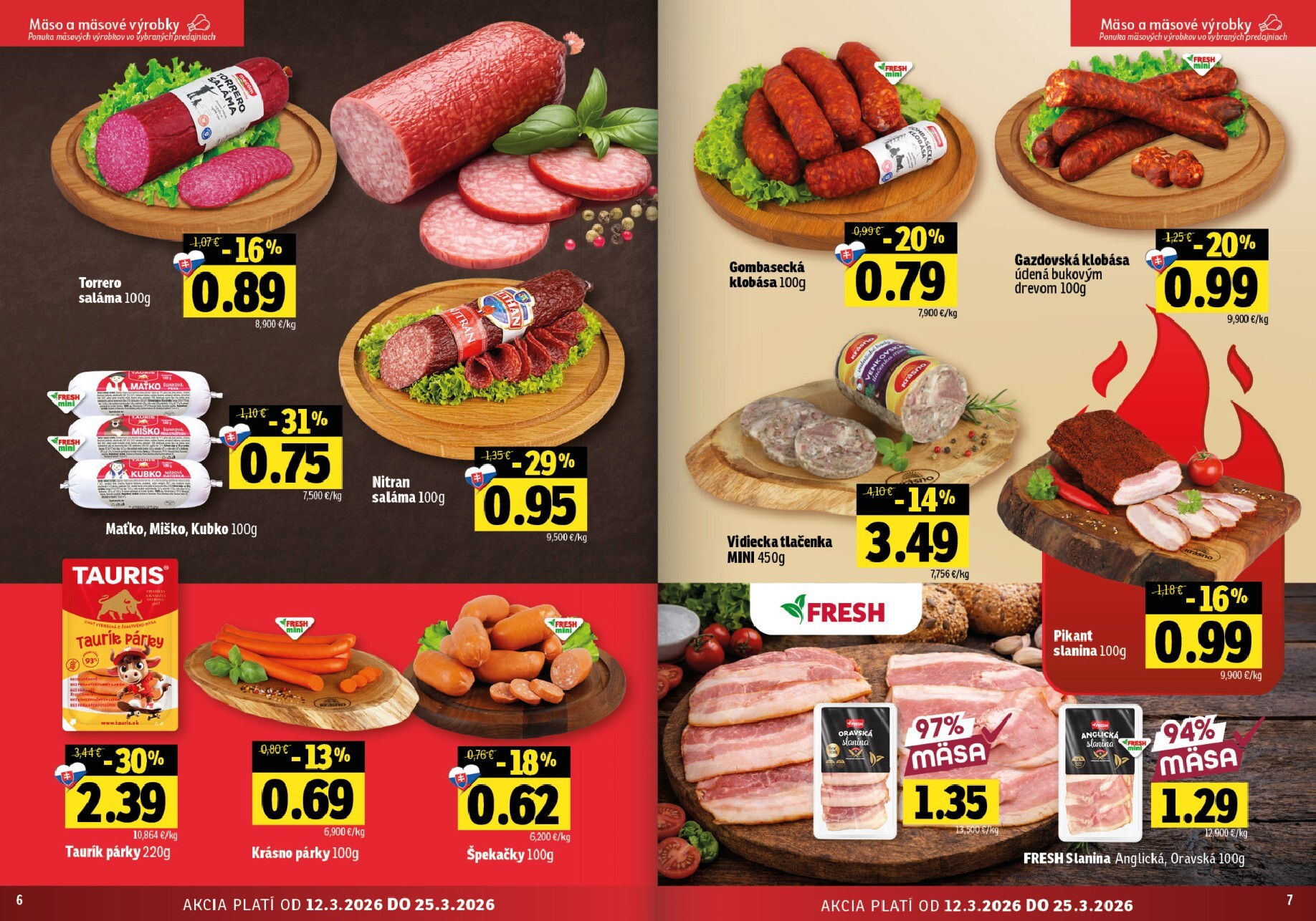 fresh - Leták Fresh - Východné Slovensko platný od 12.03.2026 do 25.03.2026 - page: 4