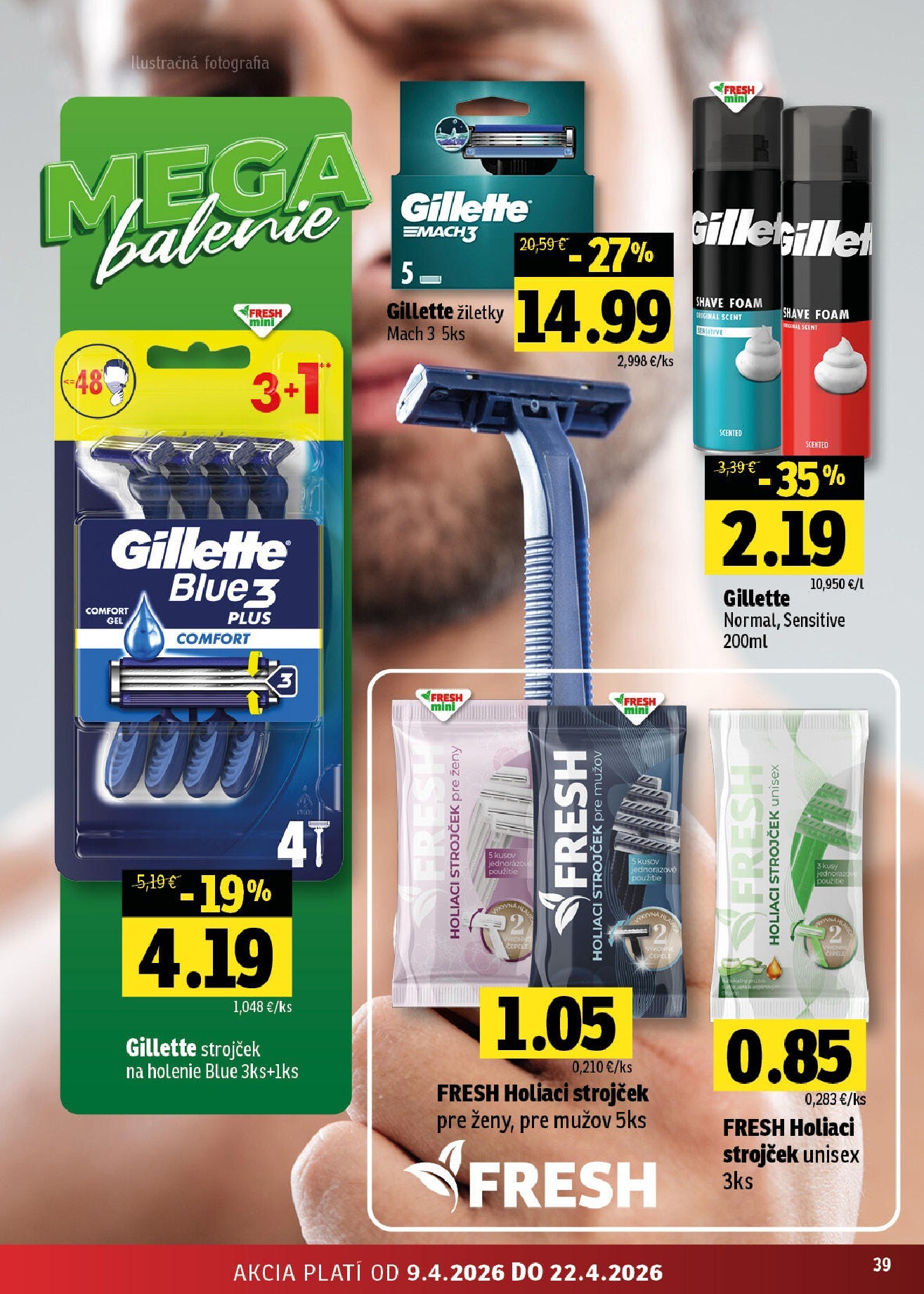 fresh - Nový leták Fresh - Východné Slovensko platný od štvrtka, 09.04.2026 do stredy, 22.04.2026 - page: 39