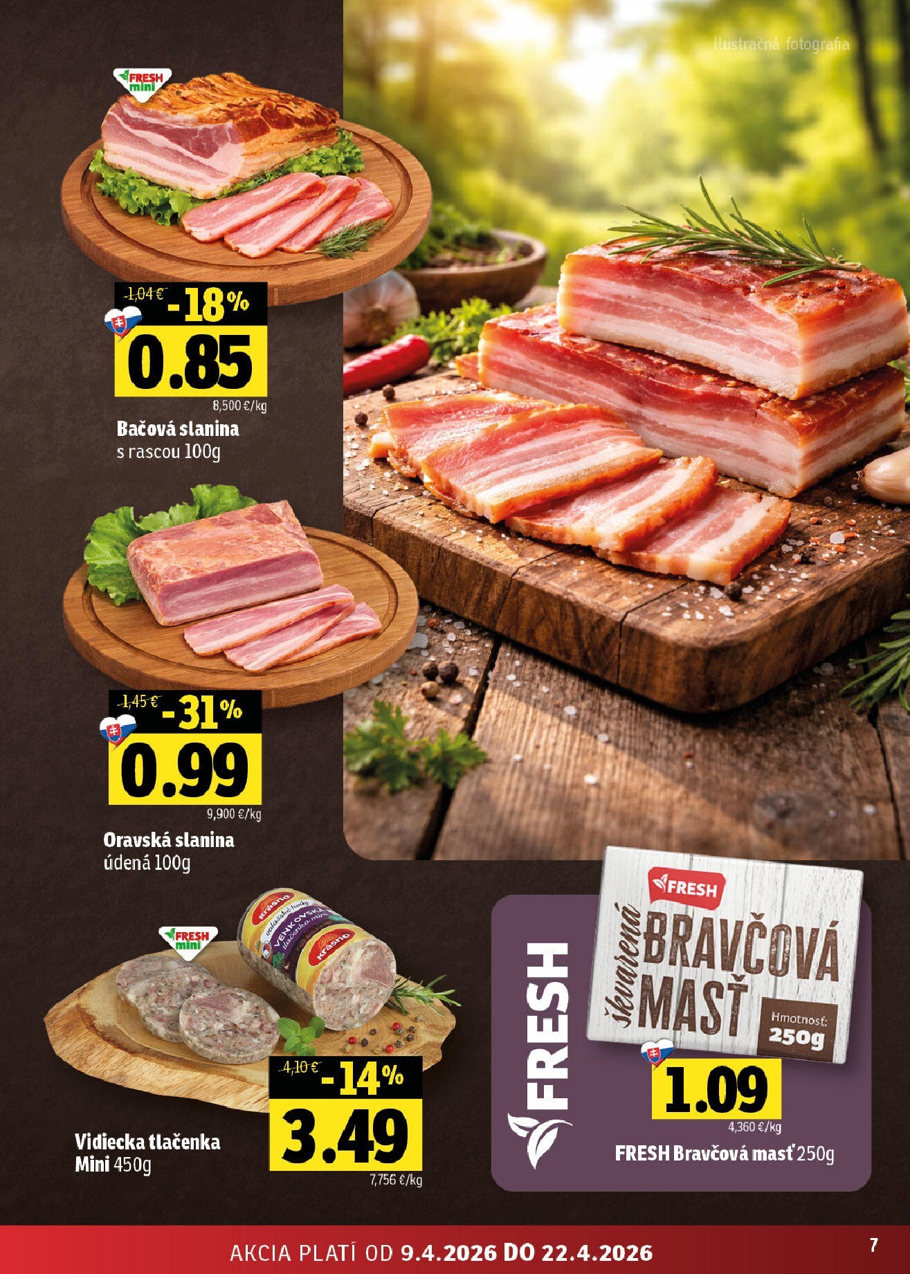 fresh - Nový leták Fresh - Východné Slovensko platný od štvrtka, 09.04.2026 do stredy, 22.04.2026 - page: 7