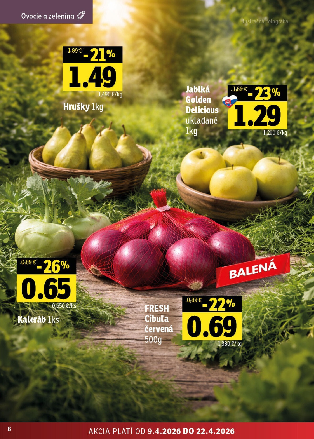 fresh - Nový leták Fresh - Východné Slovensko platný od štvrtka, 09.04.2026 do stredy, 22.04.2026 - page: 8
