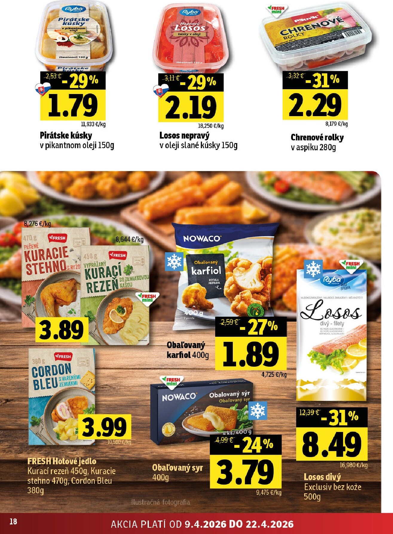 fresh - Nový leták Fresh - Východné Slovensko platný od štvrtka, 09.04.2026 do stredy, 22.04.2026 - page: 18