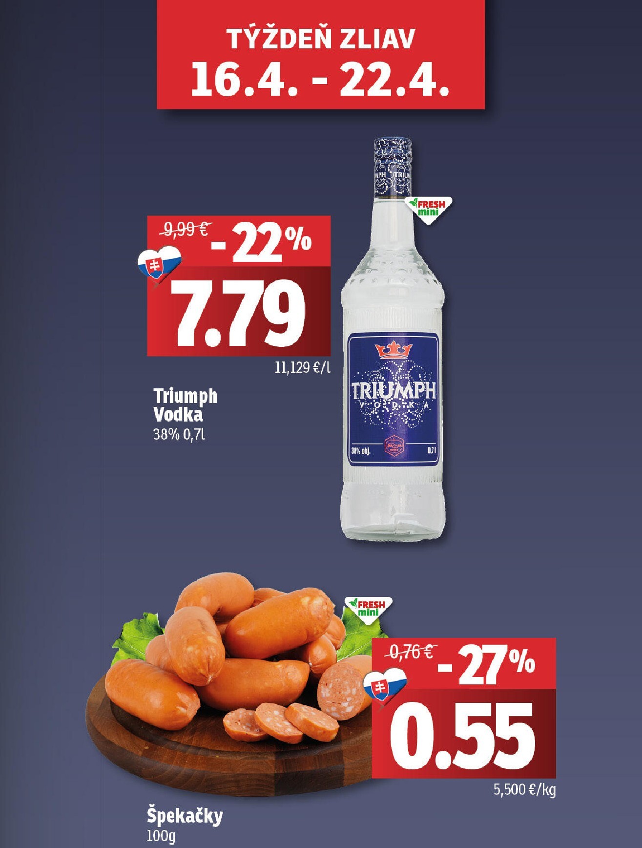 fresh - Nový leták Fresh - Stredné a západné Slovensko platný od štvrtka, 09.04.2026 do stredy, 22.04.2026 - page: 3