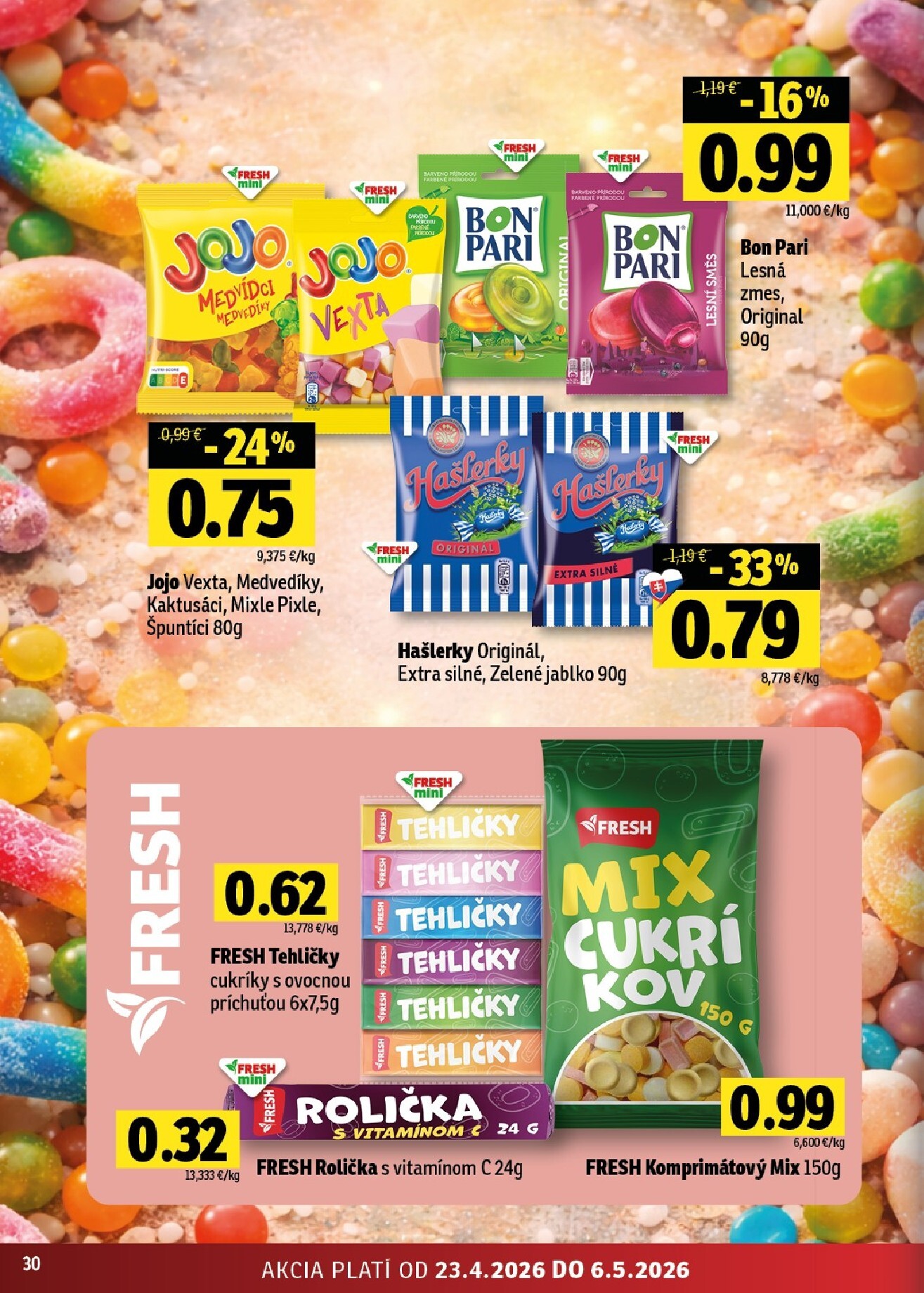 fresh - Nový leták Fresh - Východné Slovensko od štvrtka, 23.04.2026 do stredy, 06.05.2026 - page: 30