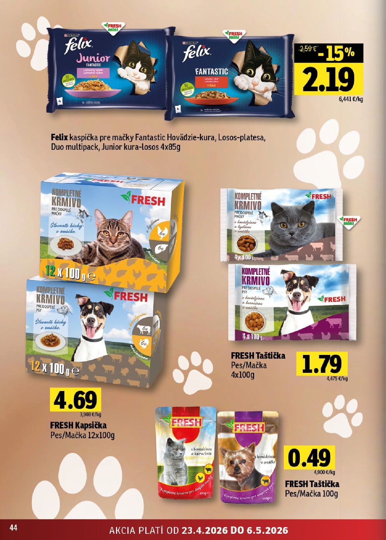 fresh - Nový leták Fresh - Východné Slovensko od štvrtka, 23.04.2026 do stredy, 06.05.2026 - page: 44