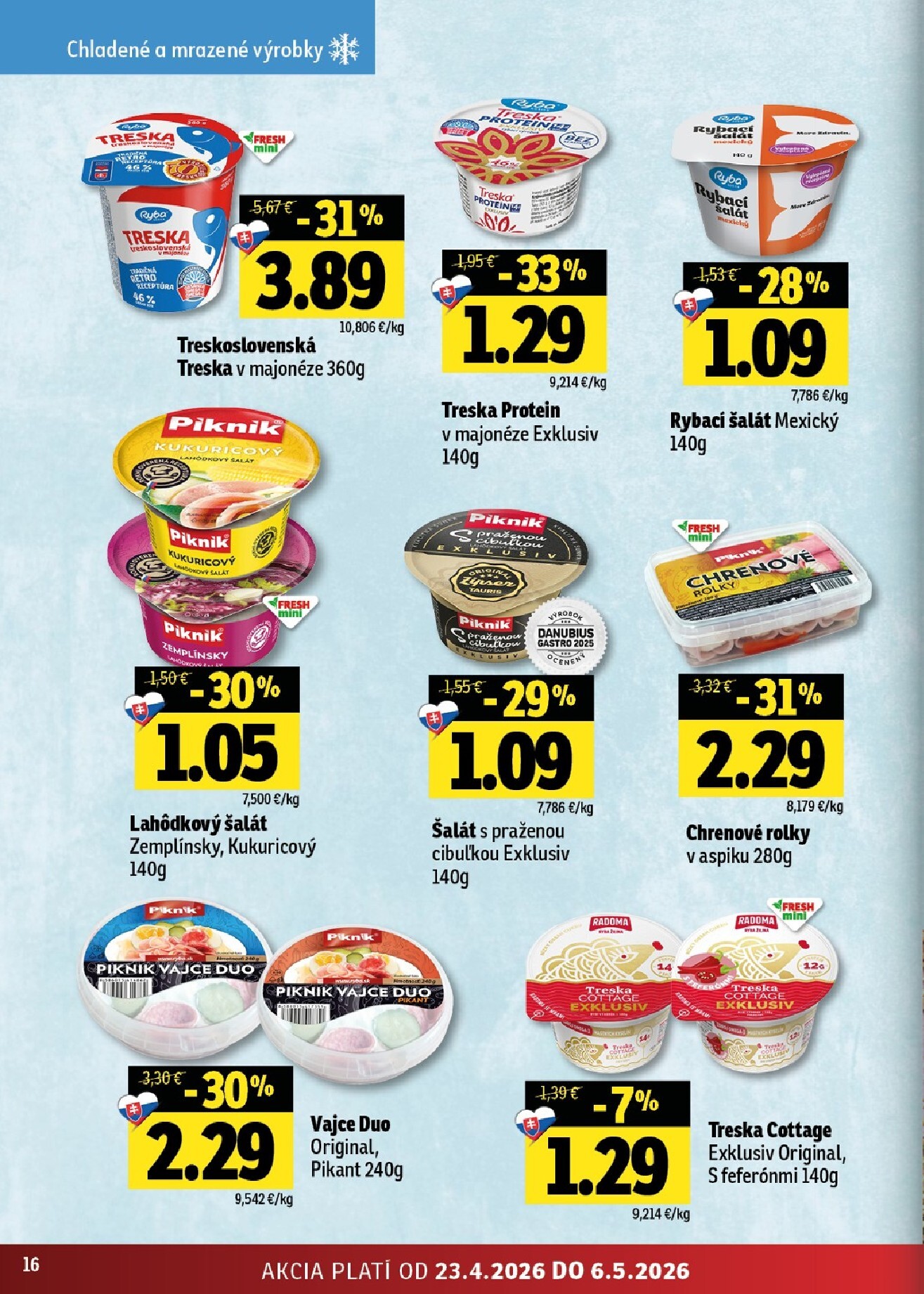 fresh - Nový leták Fresh - Východné Slovensko od štvrtka, 23.04.2026 do stredy, 06.05.2026 - page: 16