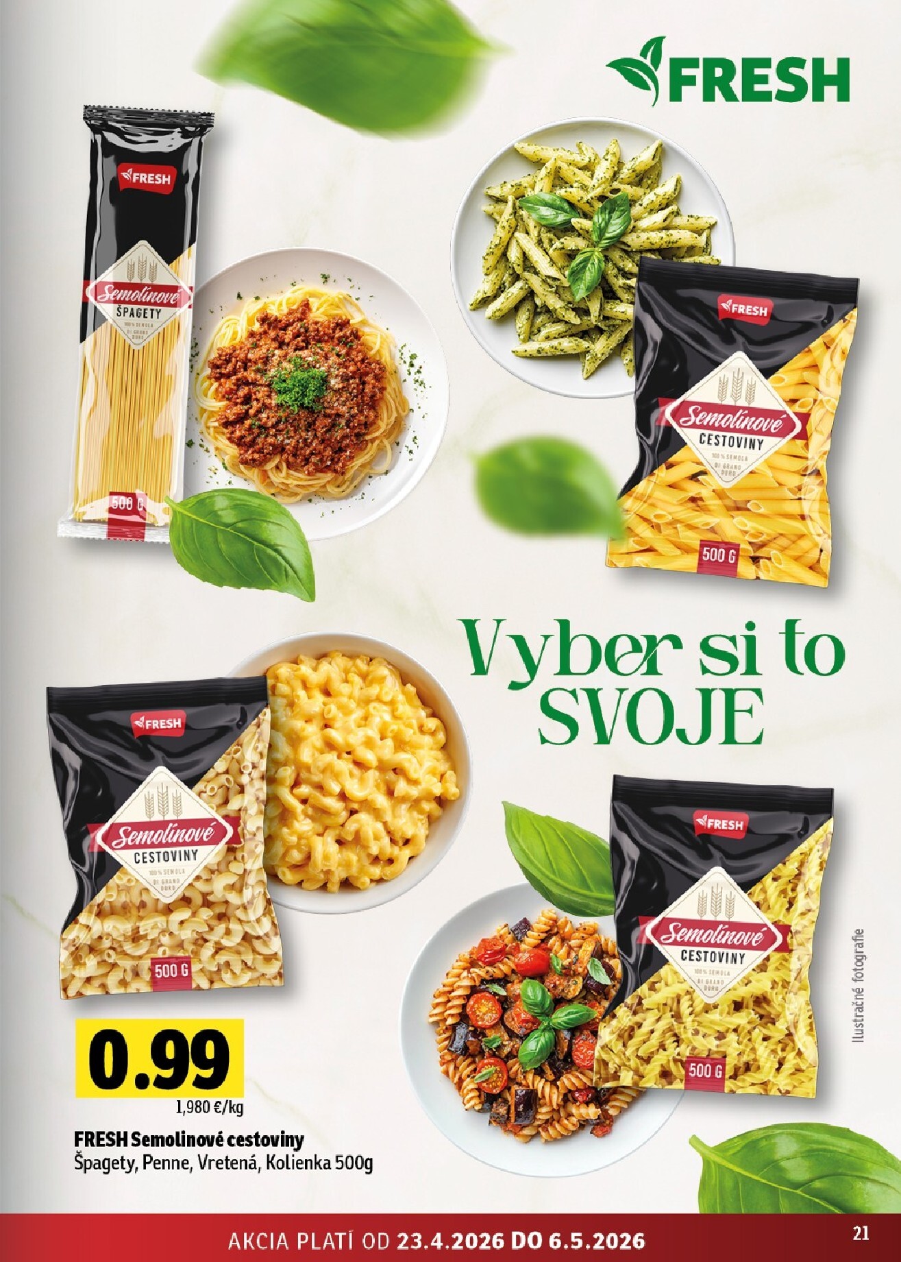 fresh - Nový leták Fresh - Východné Slovensko od štvrtka, 23.04.2026 do stredy, 06.05.2026 - page: 21