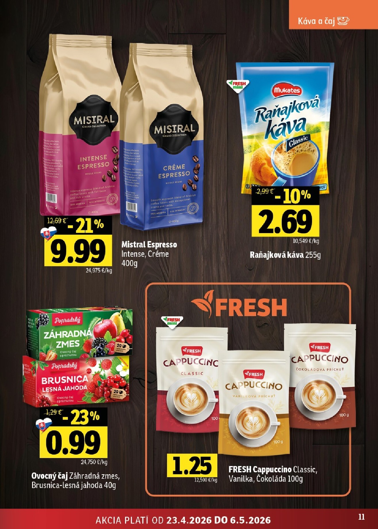 fresh - Nový leták Fresh - Východné Slovensko od štvrtka, 23.04.2026 do stredy, 06.05.2026 - page: 11