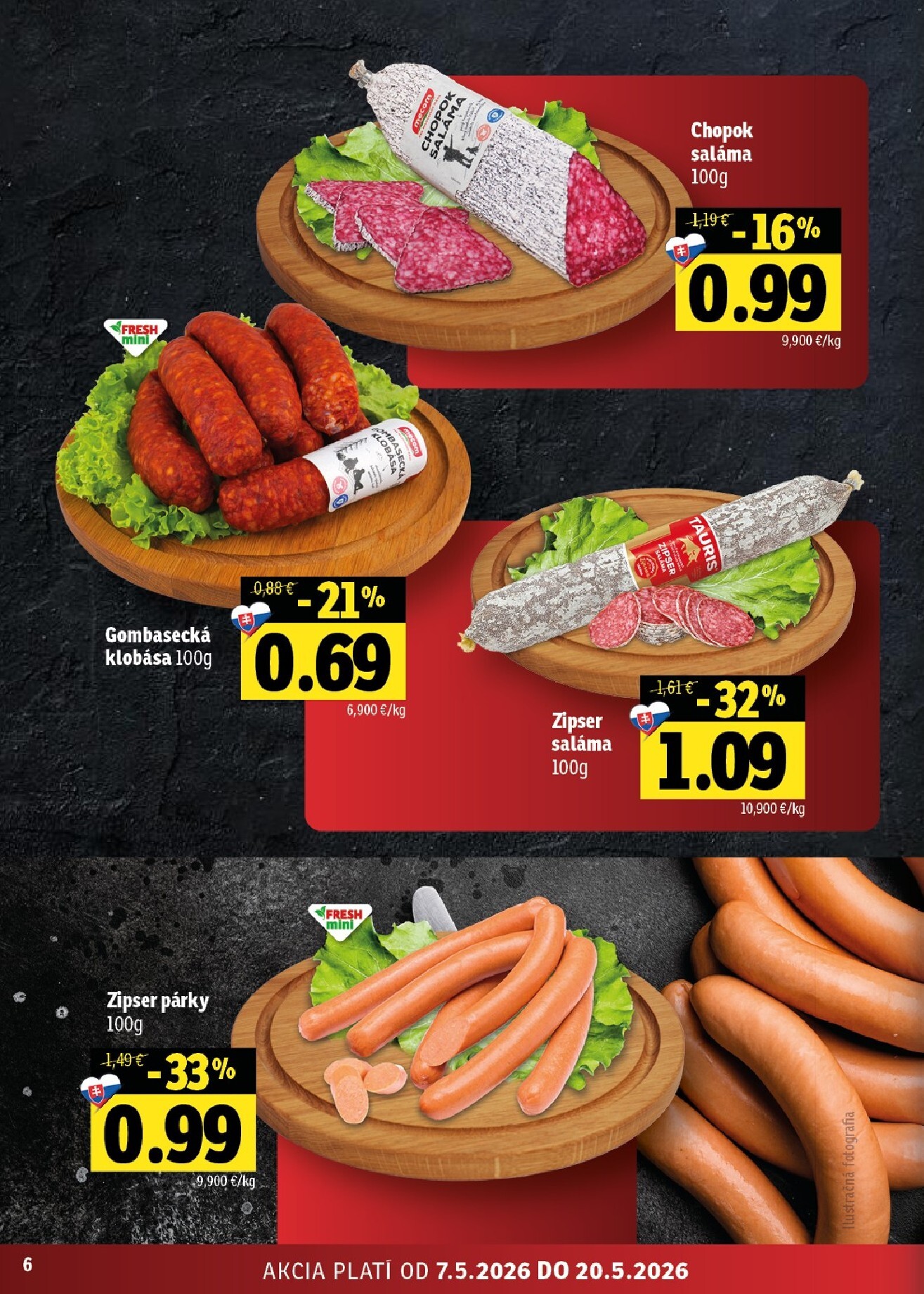 fresh - Nový leták Fresh - Stredné a západné Slovensko od štvrtka, 07.05.2026 do stredy, 20.05.2026 - page: 6