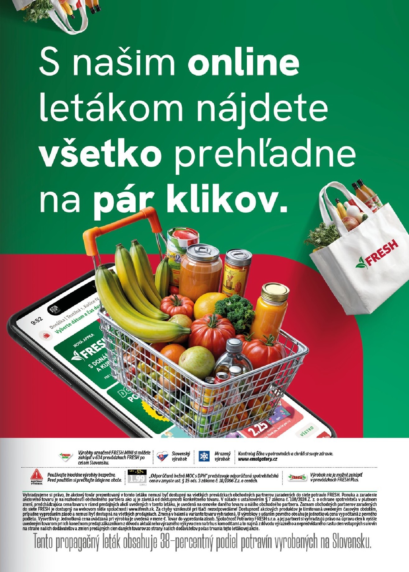 fresh - Nový leták Fresh - Stredné a západné Slovensko od štvrtka, 07.05.2026 do stredy, 20.05.2026 - page: 45