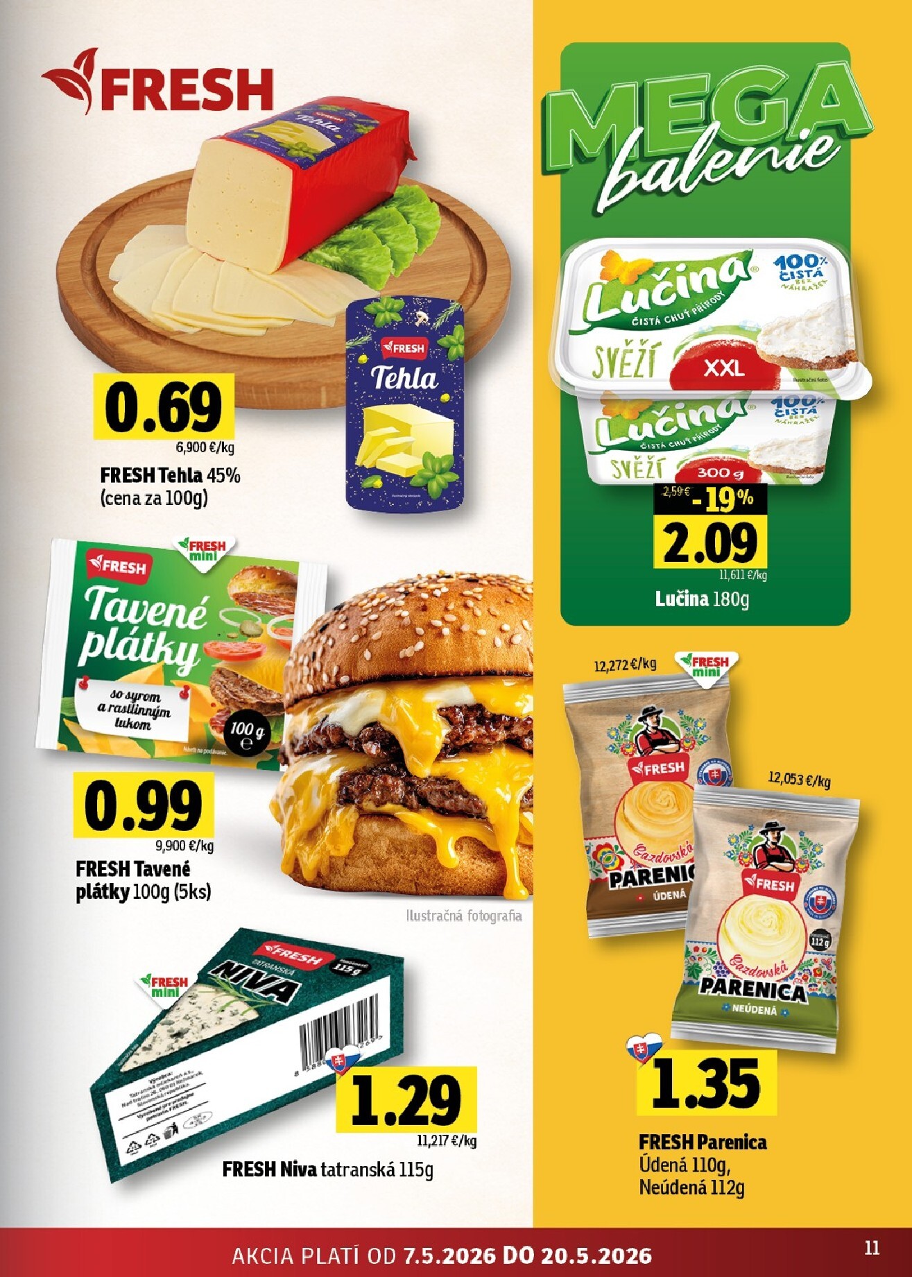 fresh - Nový leták Fresh - Stredné a západné Slovensko od štvrtka, 07.05.2026 do stredy, 20.05.2026 - page: 11