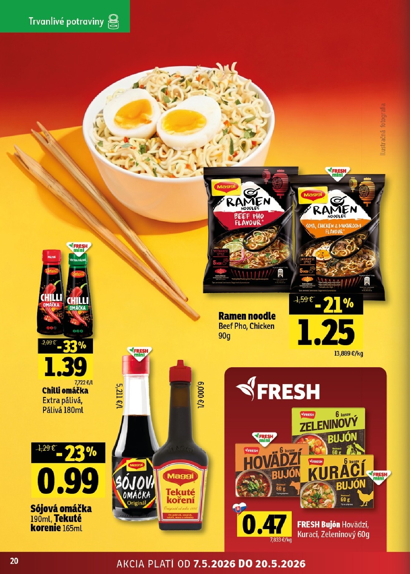 fresh - Nový leták Fresh - Východné Slovensko od štvrtka, 07.05.2026 do stredy, 20.05.2026 - page: 20