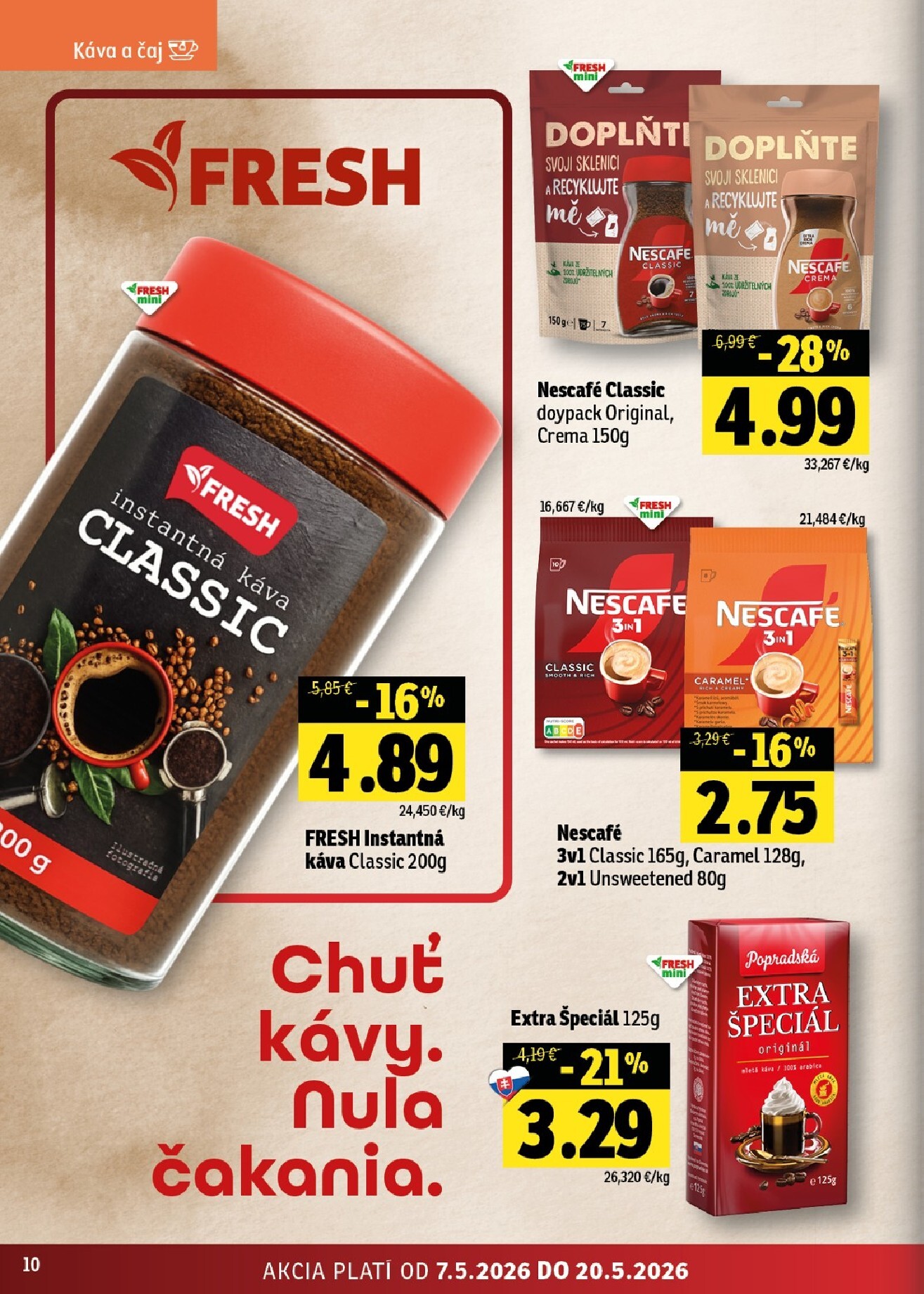 fresh - Nový leták Fresh - Východné Slovensko od štvrtka, 07.05.2026 do stredy, 20.05.2026 - page: 10
