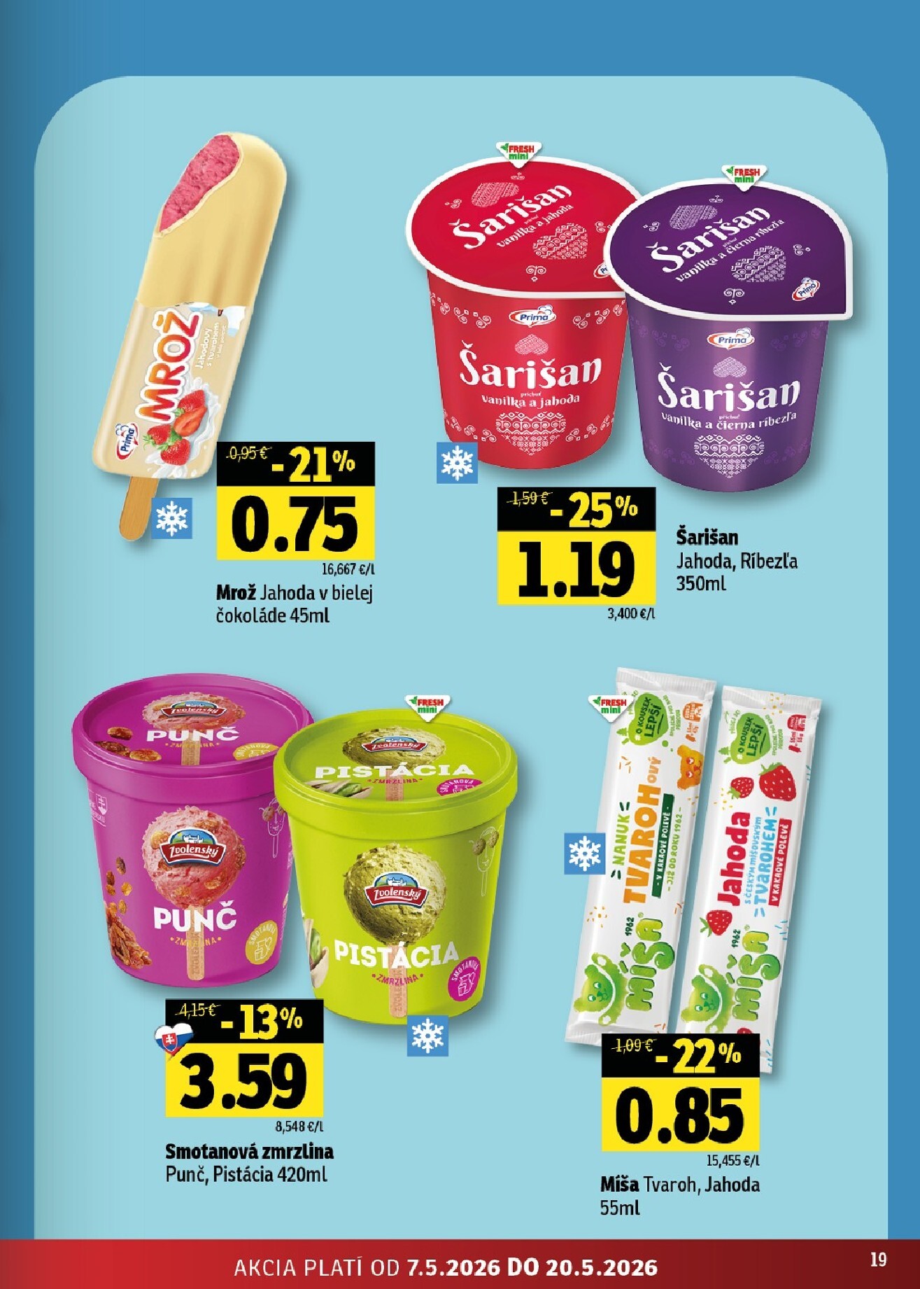 fresh - Nový leták Fresh - Východné Slovensko od štvrtka, 07.05.2026 do stredy, 20.05.2026 - page: 19