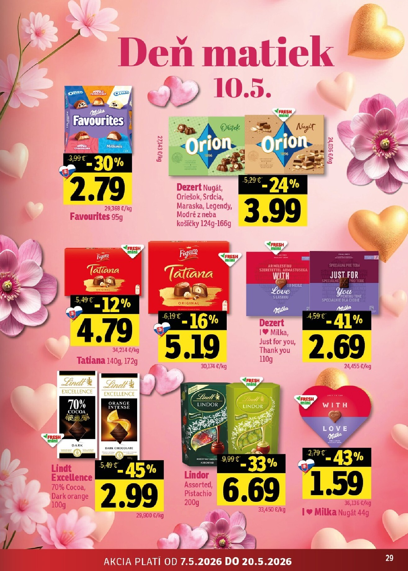 fresh - Nový leták Fresh - Východné Slovensko od štvrtka, 07.05.2026 do stredy, 20.05.2026 - page: 29