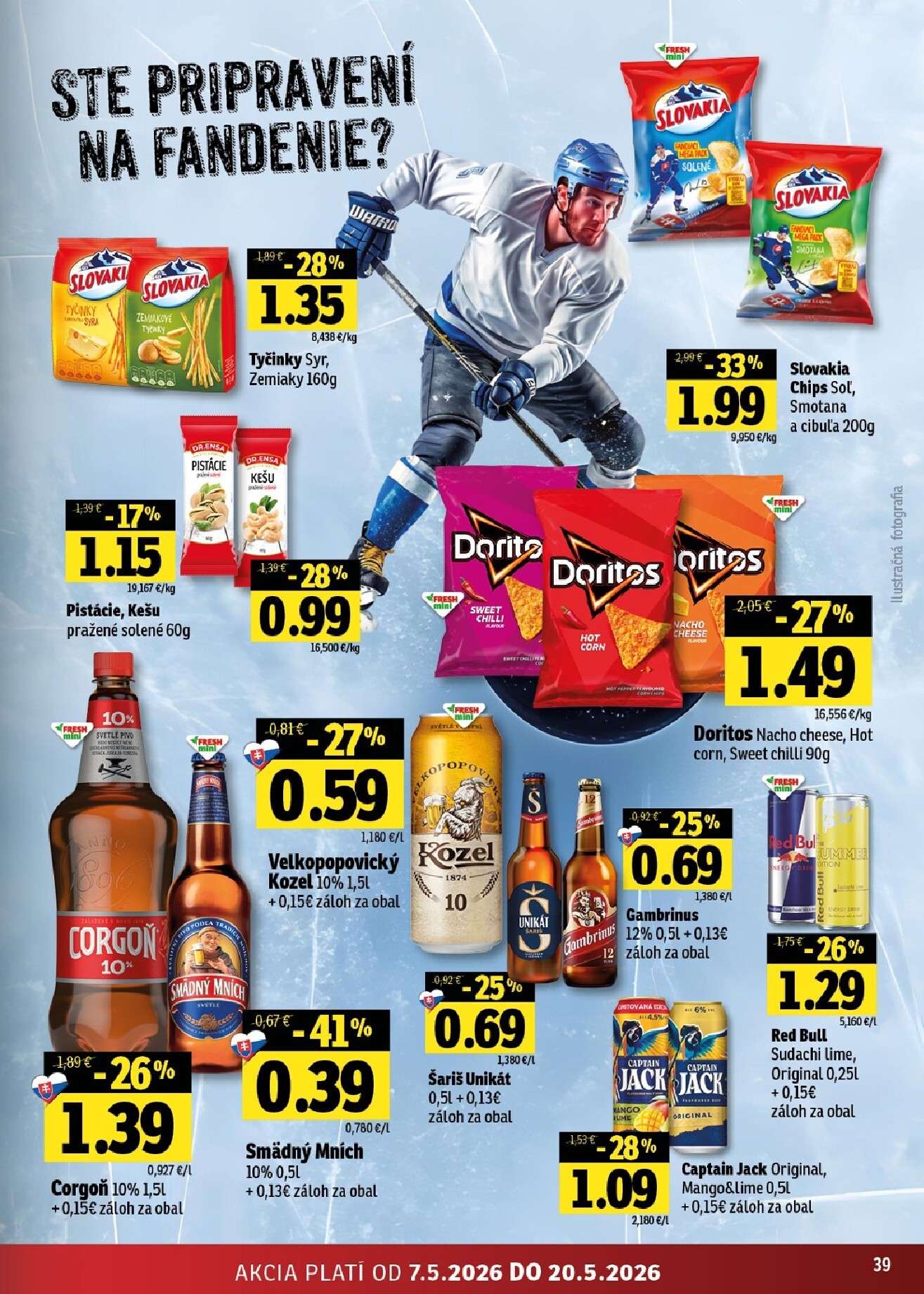 fresh - Nový leták Fresh - Východné Slovensko od štvrtka, 07.05.2026 do stredy, 20.05.2026 - page: 39