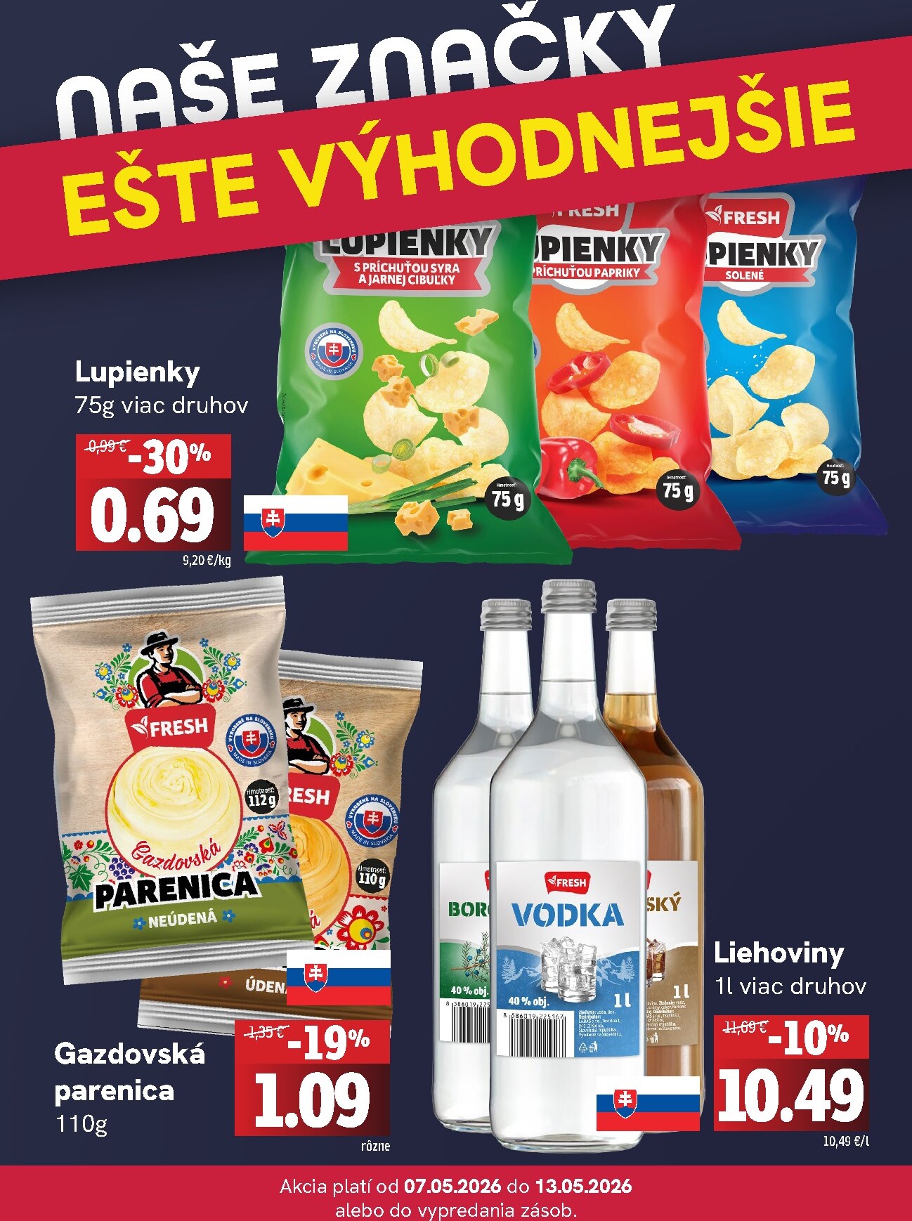 fresh - Aktuálny leták Fresh - Plus od štvrtka, 07.05.2026 do stredy, 13.05.2026 - page: 4