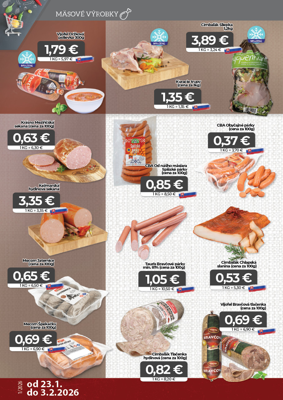 cba - Leták CBA - Komfos platný od 23.01. do 03.02. - page: 2