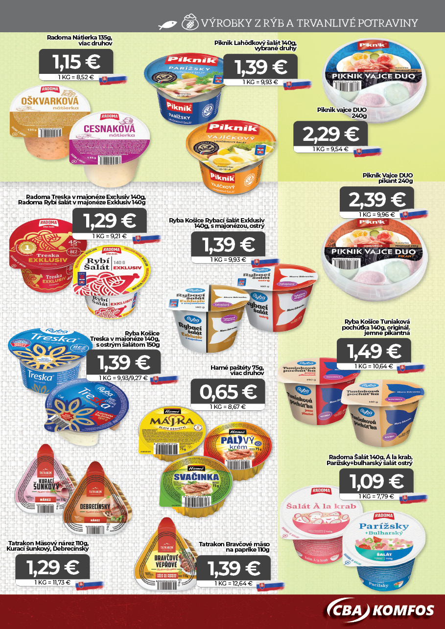 cba - Leták CBA - Komfos platný od 23.01. do 03.02. - page: 8