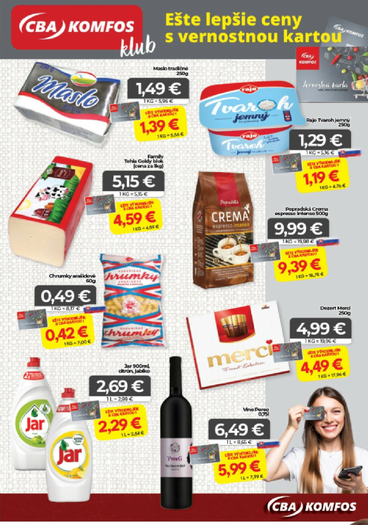 cba - Leták CBA - Komfos klub platný od 01.01. do 31.01.