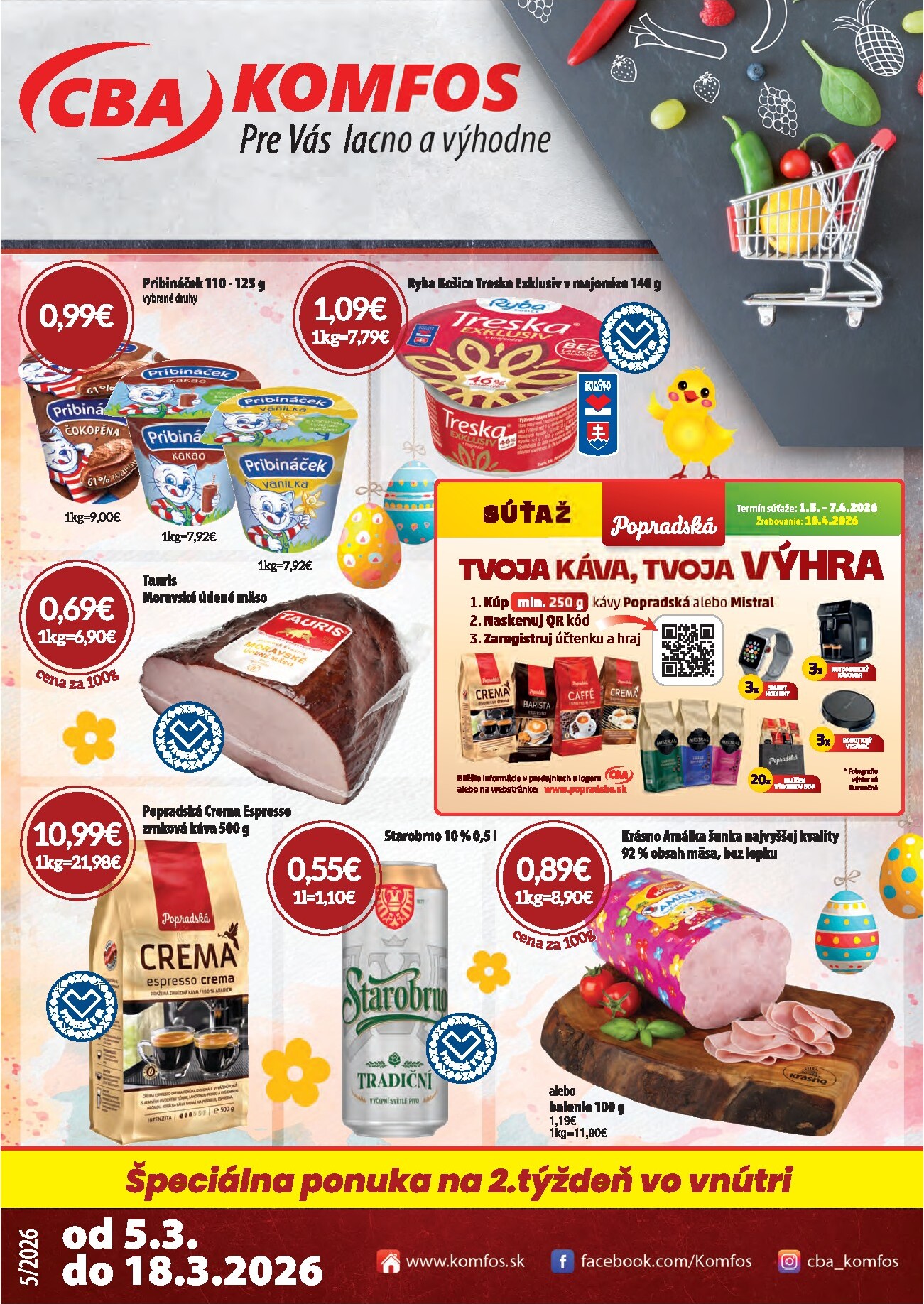 cba - Leták CBA - Komfos platný od 05.03.2026 do 18.03.2026