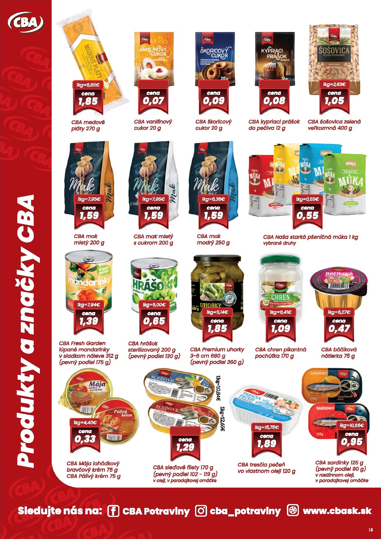 cba - Leták CBA - Komfos platný od 05.03.2026 do 18.03.2026 - page: 18