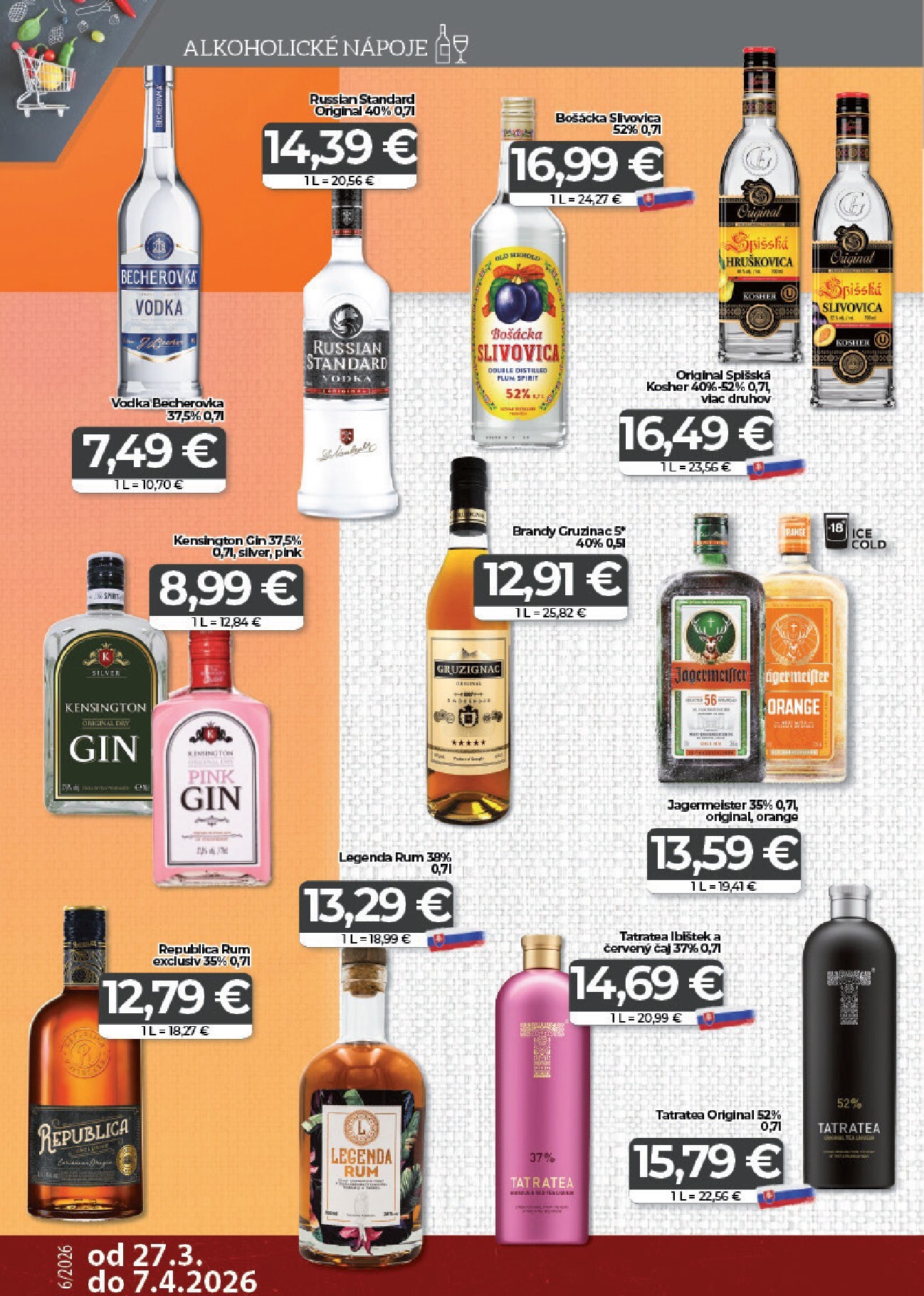 cba - Leták CBA Komfos - Veľkonočná výhodná ponuka platný od 27.03.2026 do 07.04.2026 - page: 14