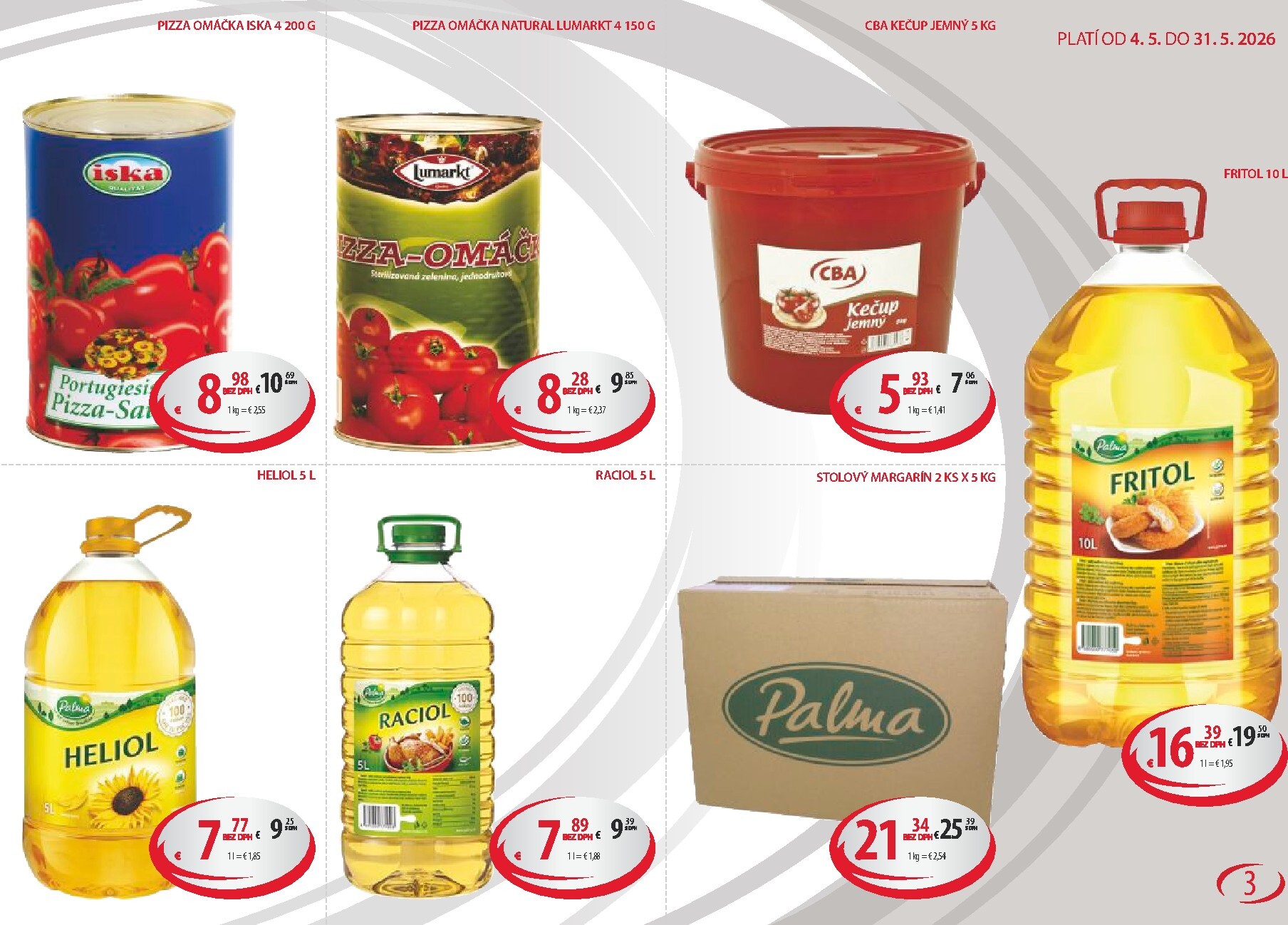 cba - Nový leták CBA - Horeca & Gastro Veľkoobchod od pondelka, 04.05.2026 do nedele, 31.05.2026 - page: 3