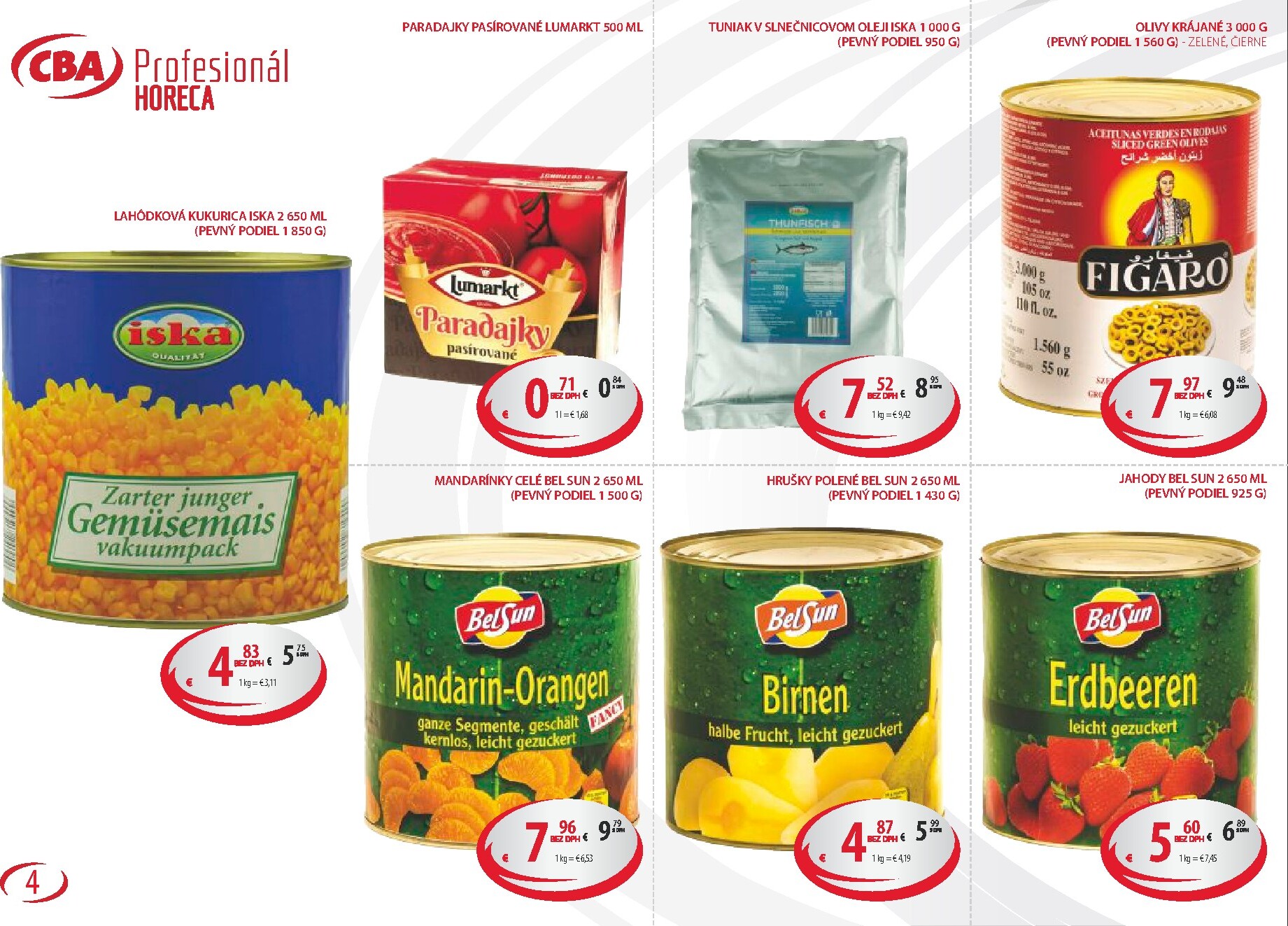 cba - Nový leták CBA - Horeca & Gastro Veľkoobchod od pondelka, 04.05.2026 do nedele, 31.05.2026 - page: 4