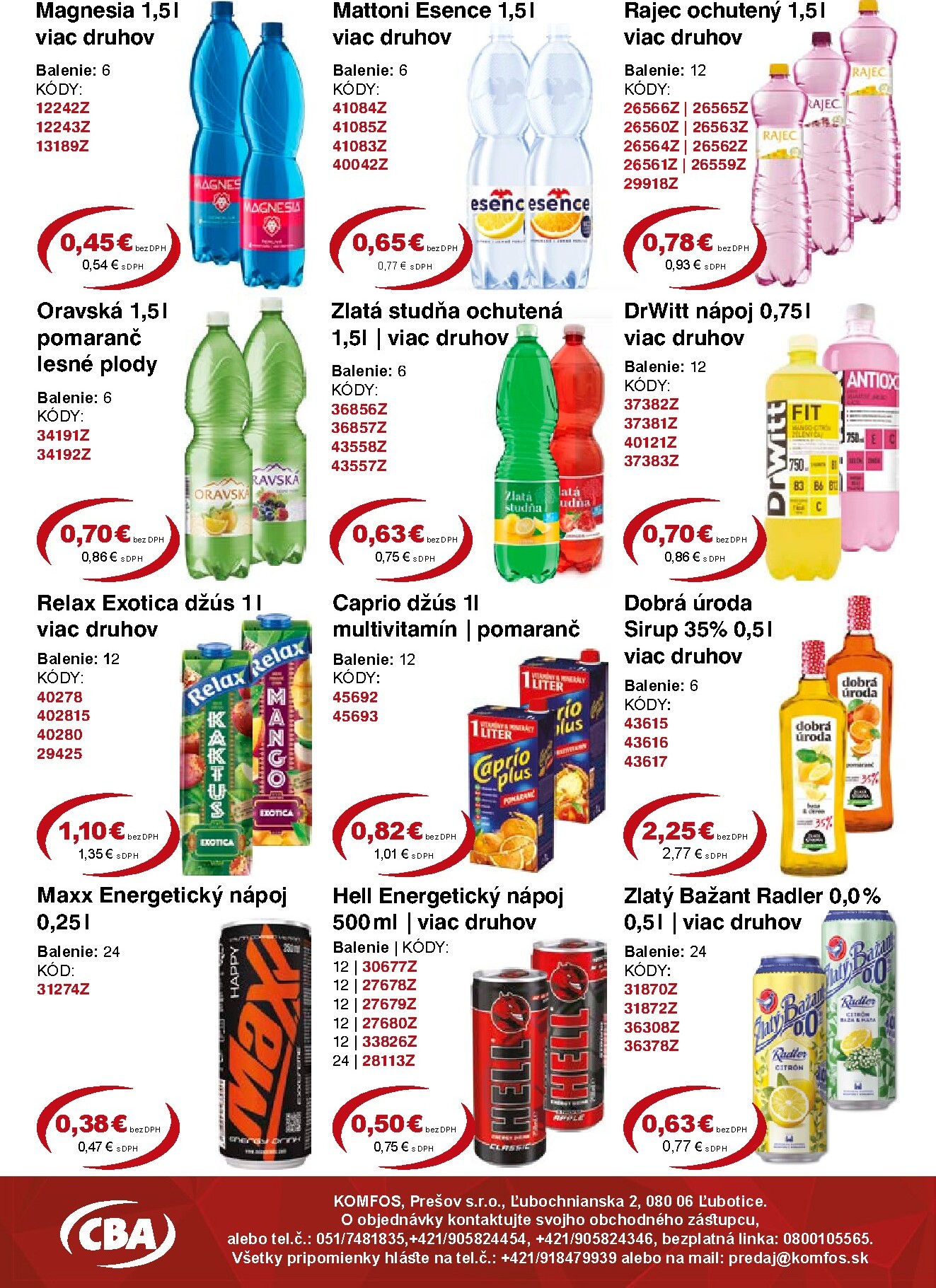 cba - Nový leták CBA - Veľkoobchod od piatku, 24.04.2026 do utorka, 05.05.2026 - page: 9