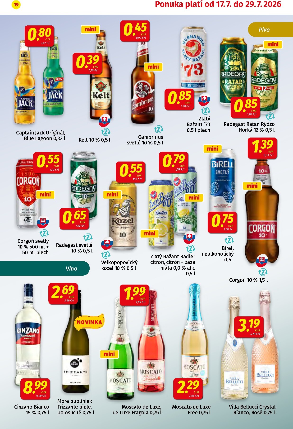 koruna - Nový Koruna leták od piatku, 17.07.2026 do stredy, 29.07.2026 - page: 19